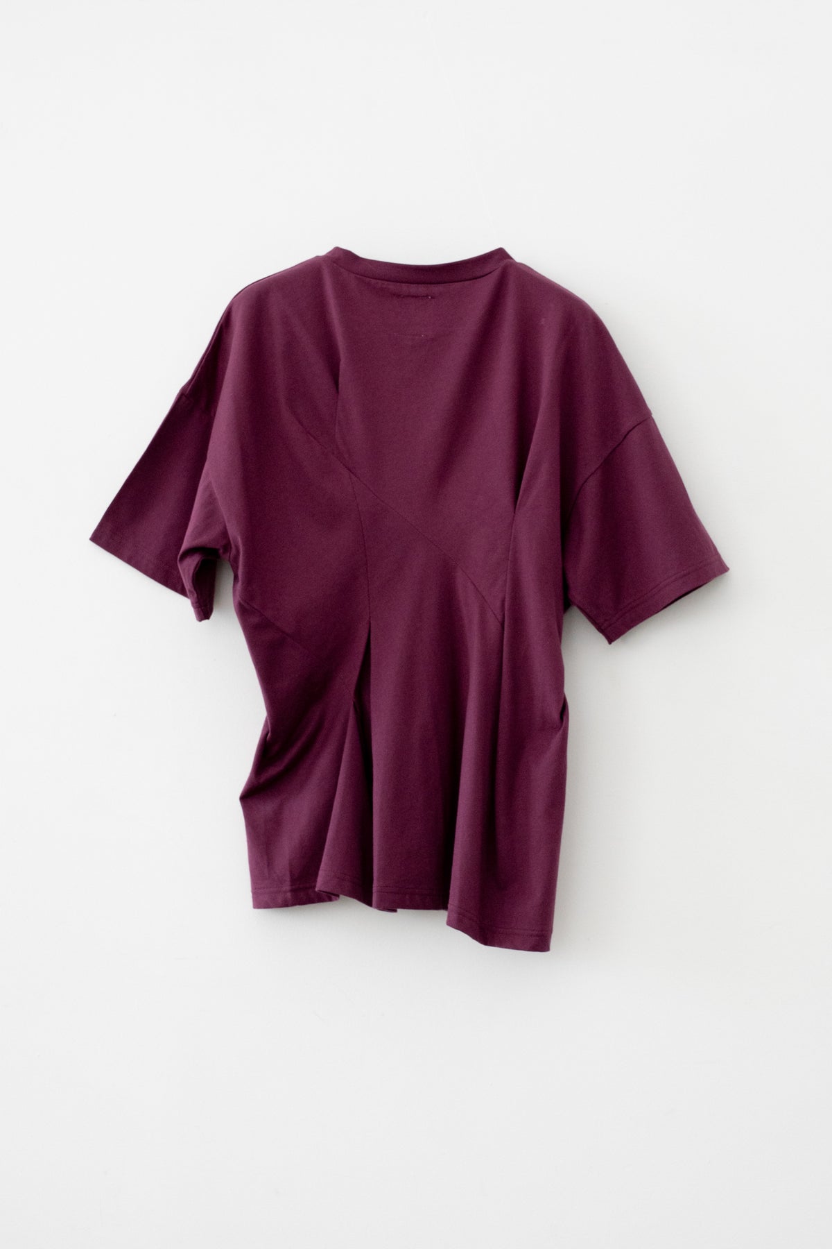 Supima Cotton Spiral Seam Random Stitching S/S Tee (ls72661T)