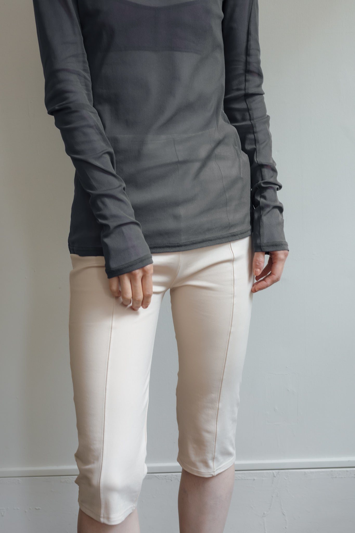 Elastic Half Leggings(ls22296P)