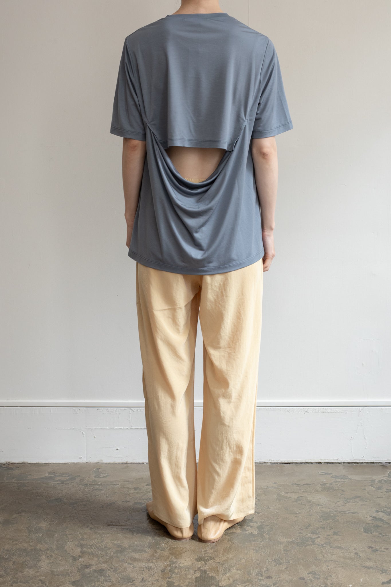 Drape Back Open Tops(ls32365T)
