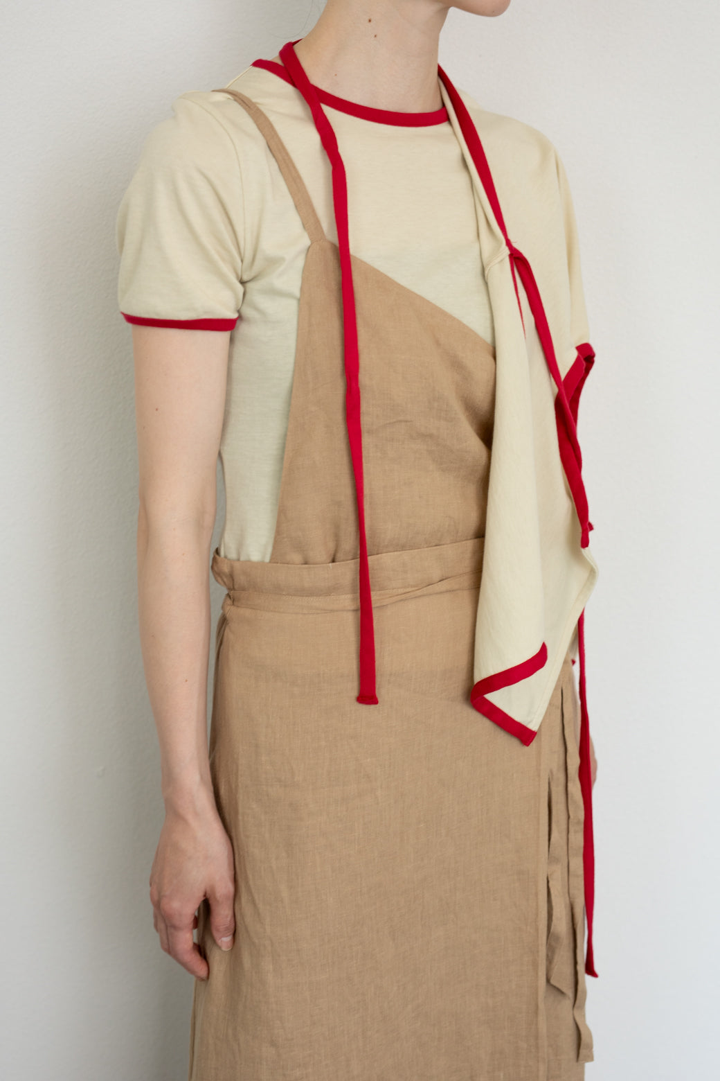 Color Piping Fitted Tee(ls52562T)