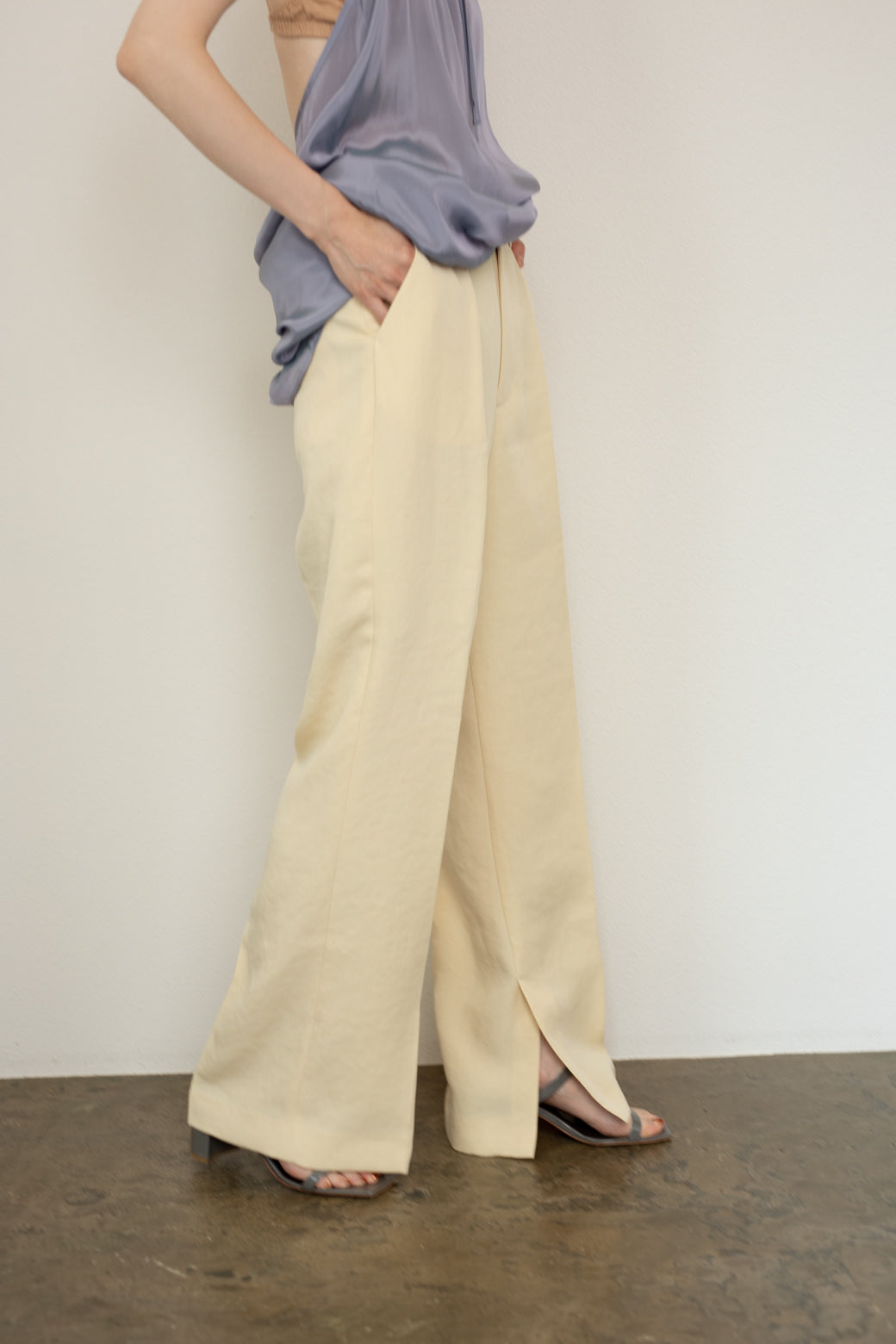 Ox Slit Slacks(ls11223P)