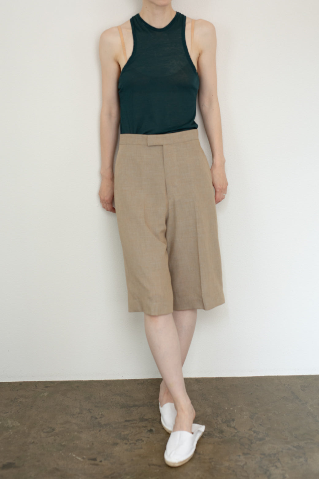 American Sleeveless Sheer Tank(ls11212T)