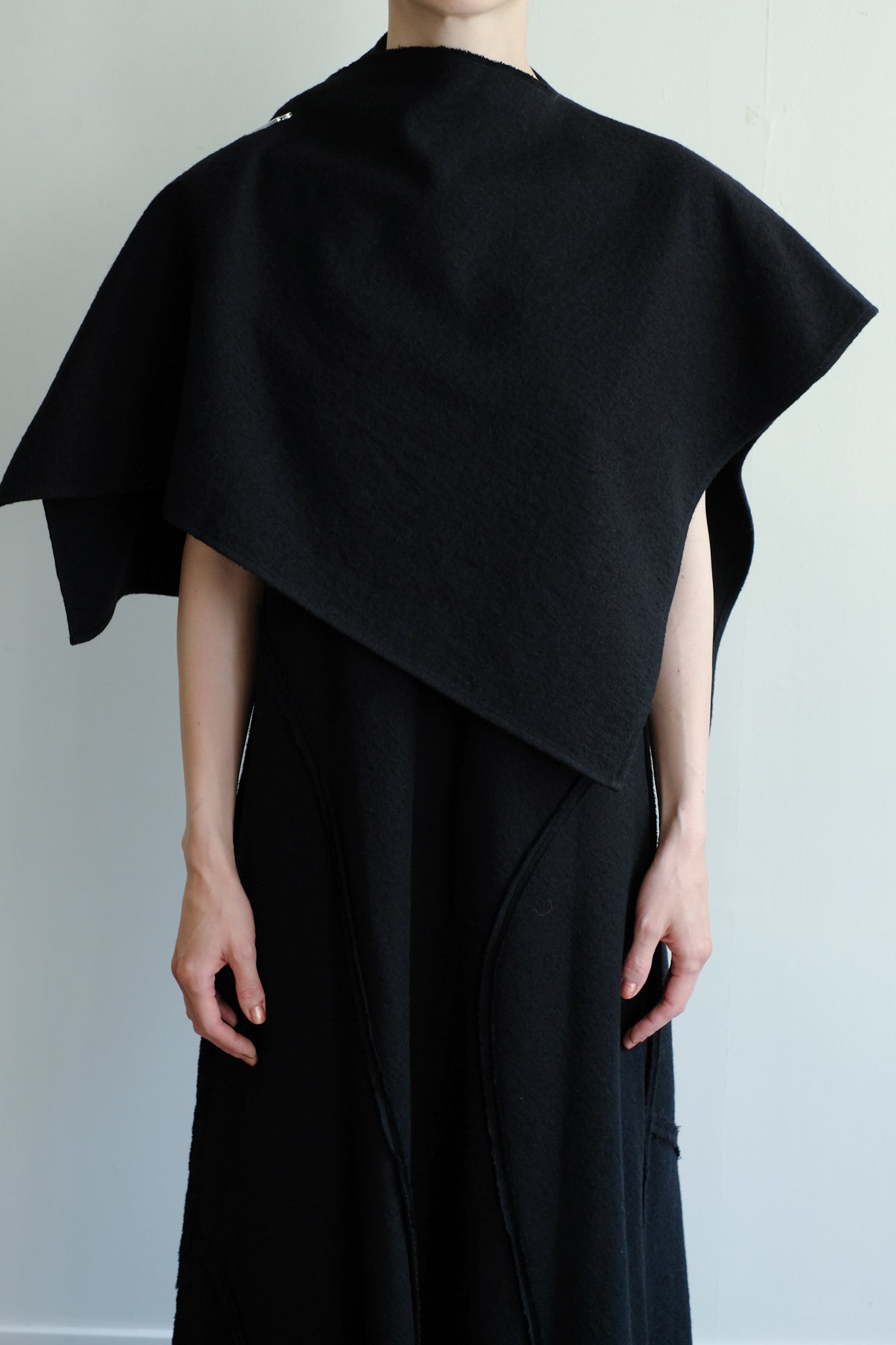 Crape Cotton Wool Multi Stole (ls44461A)