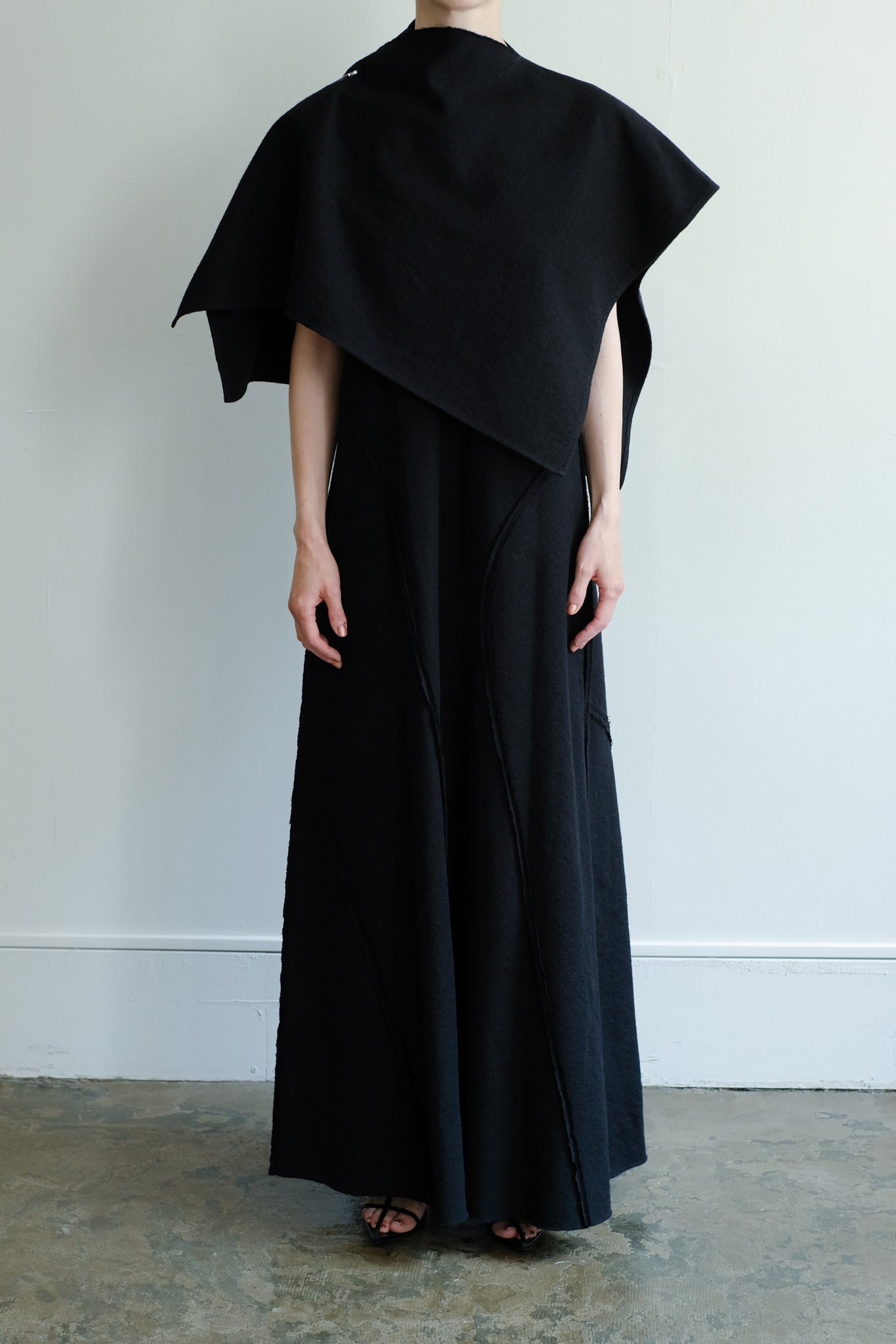 Crape Cotton Wool Multi Stole (ls44461A)