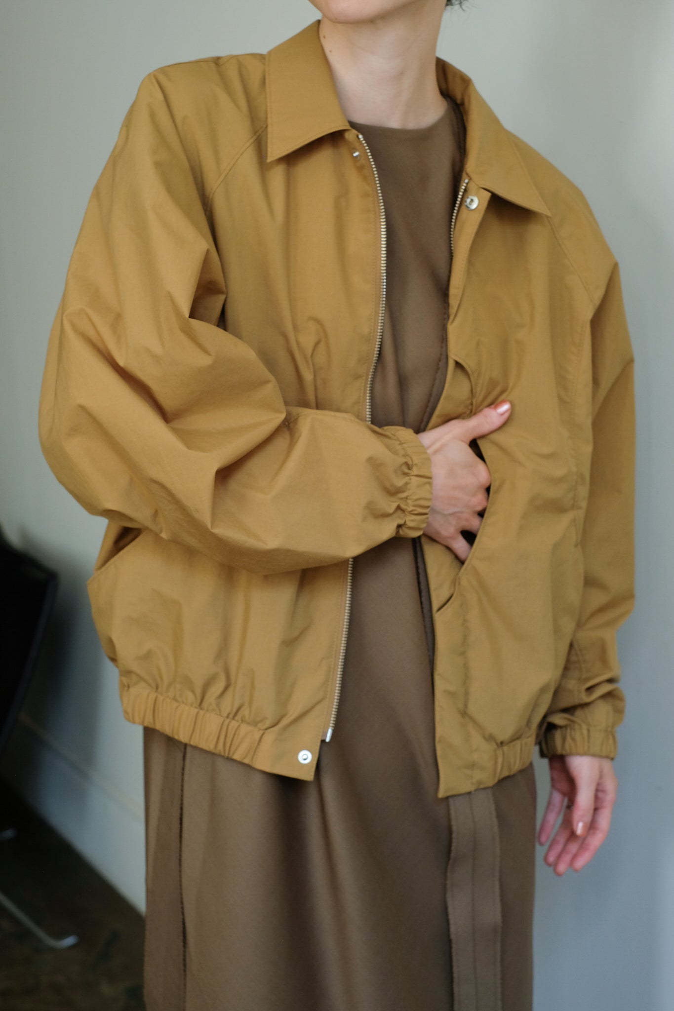 Switching Detail Blouson (ls44454J)