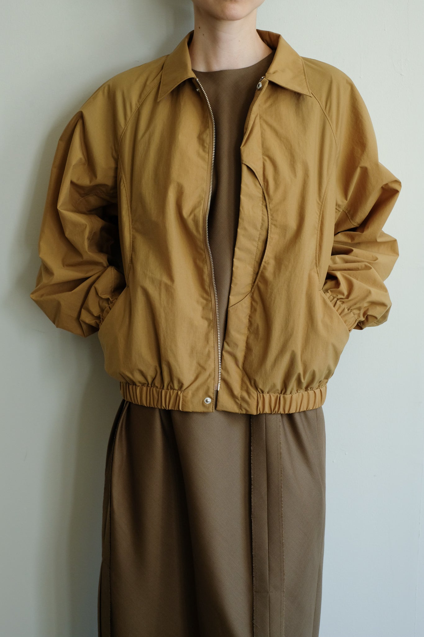 Switching Detail Blouson (ls44454J)