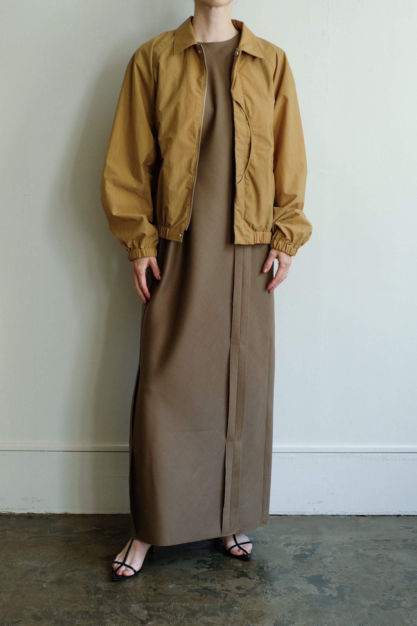 Switching Detail Blouson (ls44454J)