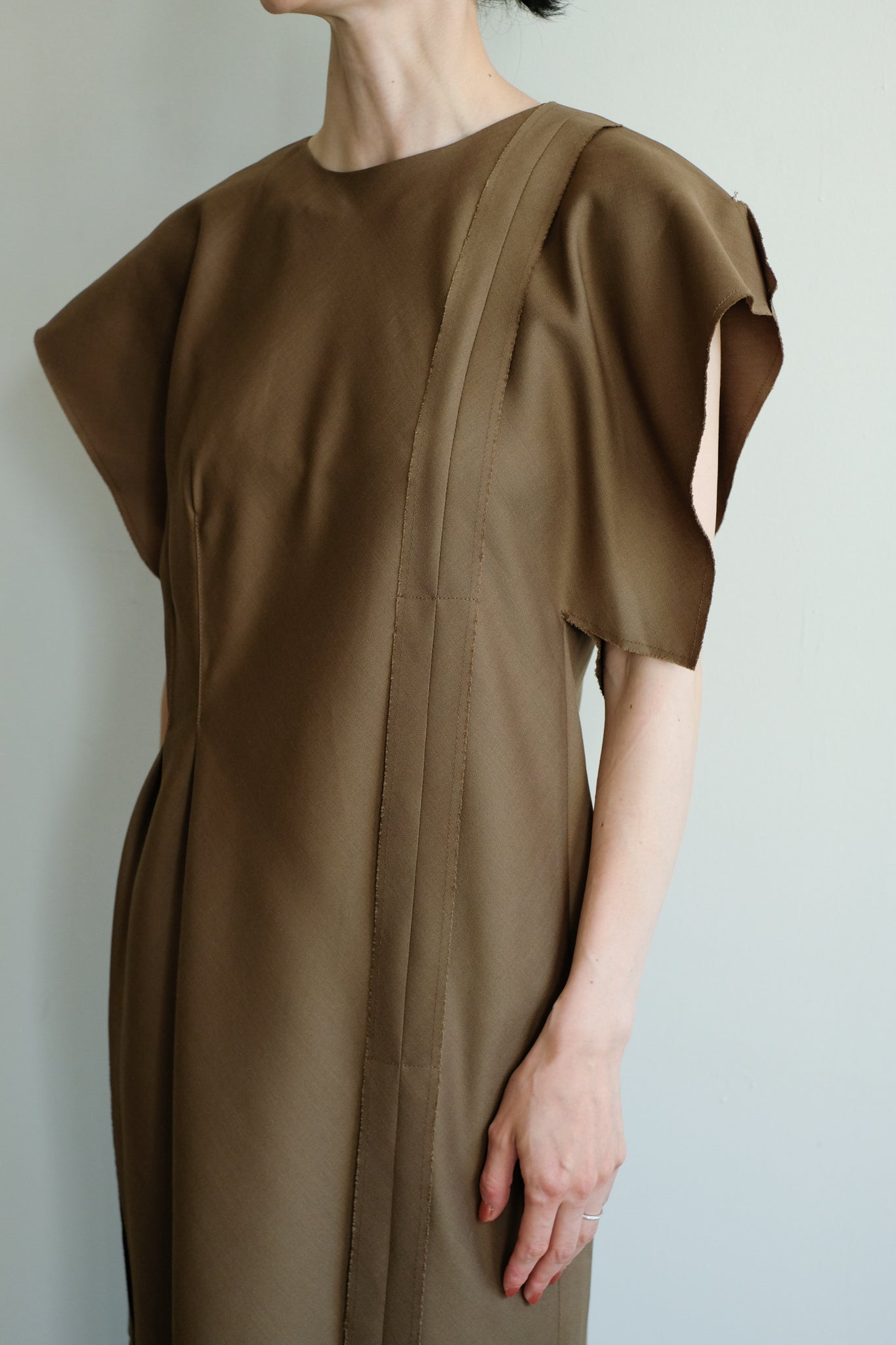 Asymmetry Square Dress (ls44483D)