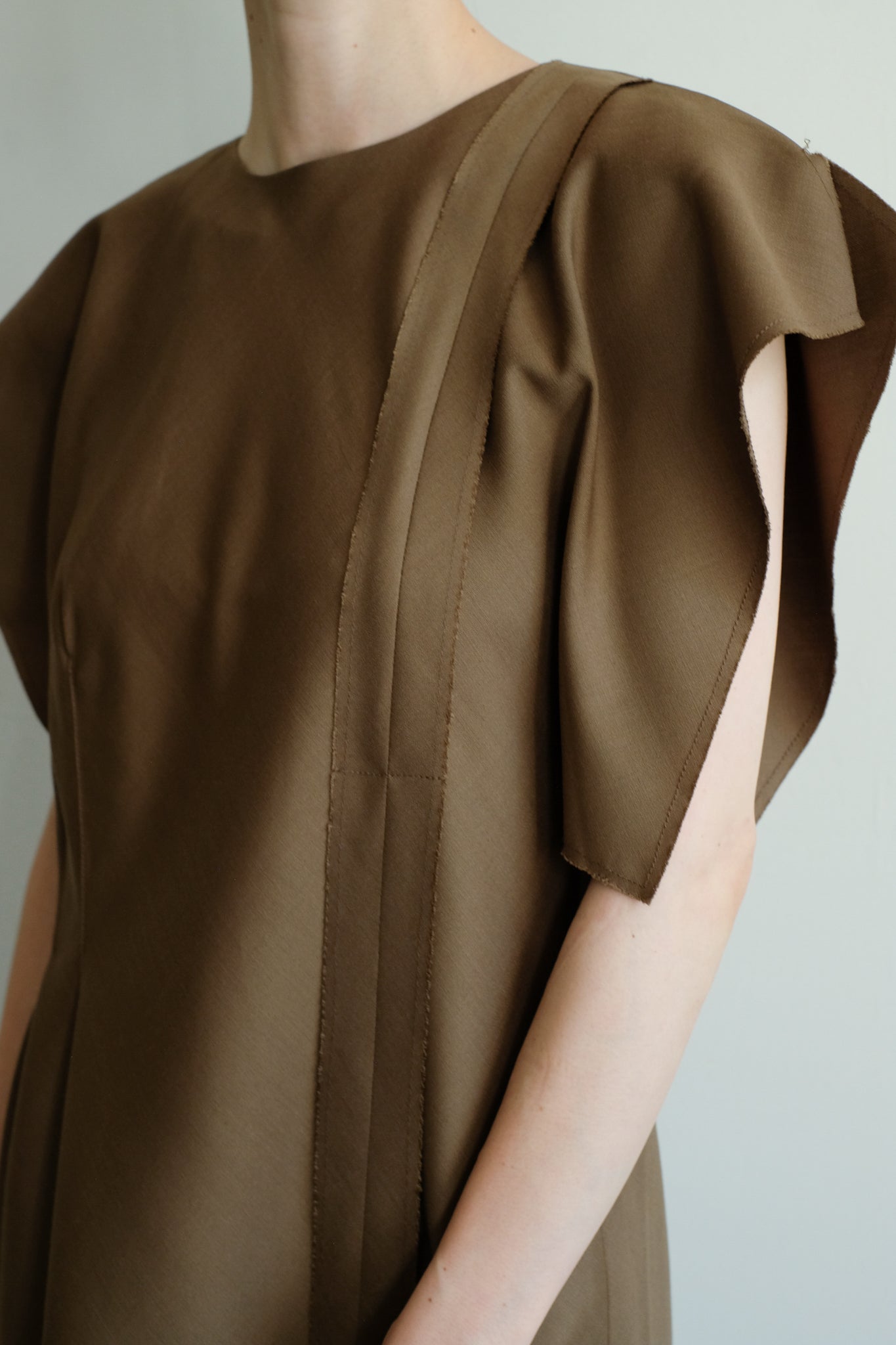 Asymmetry Square Dress (ls44483D)