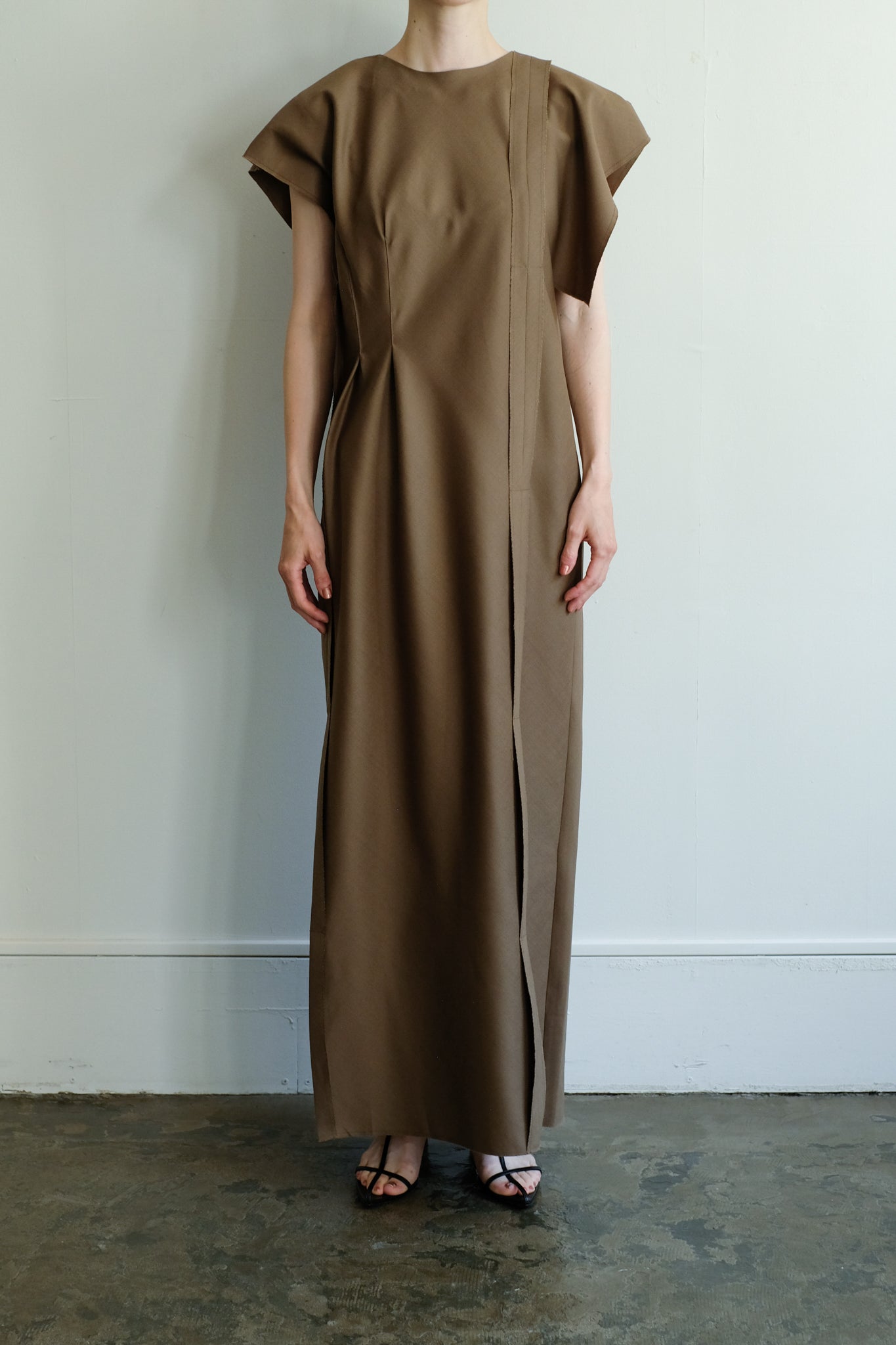 Asymmetry Square Dress (ls44483D)