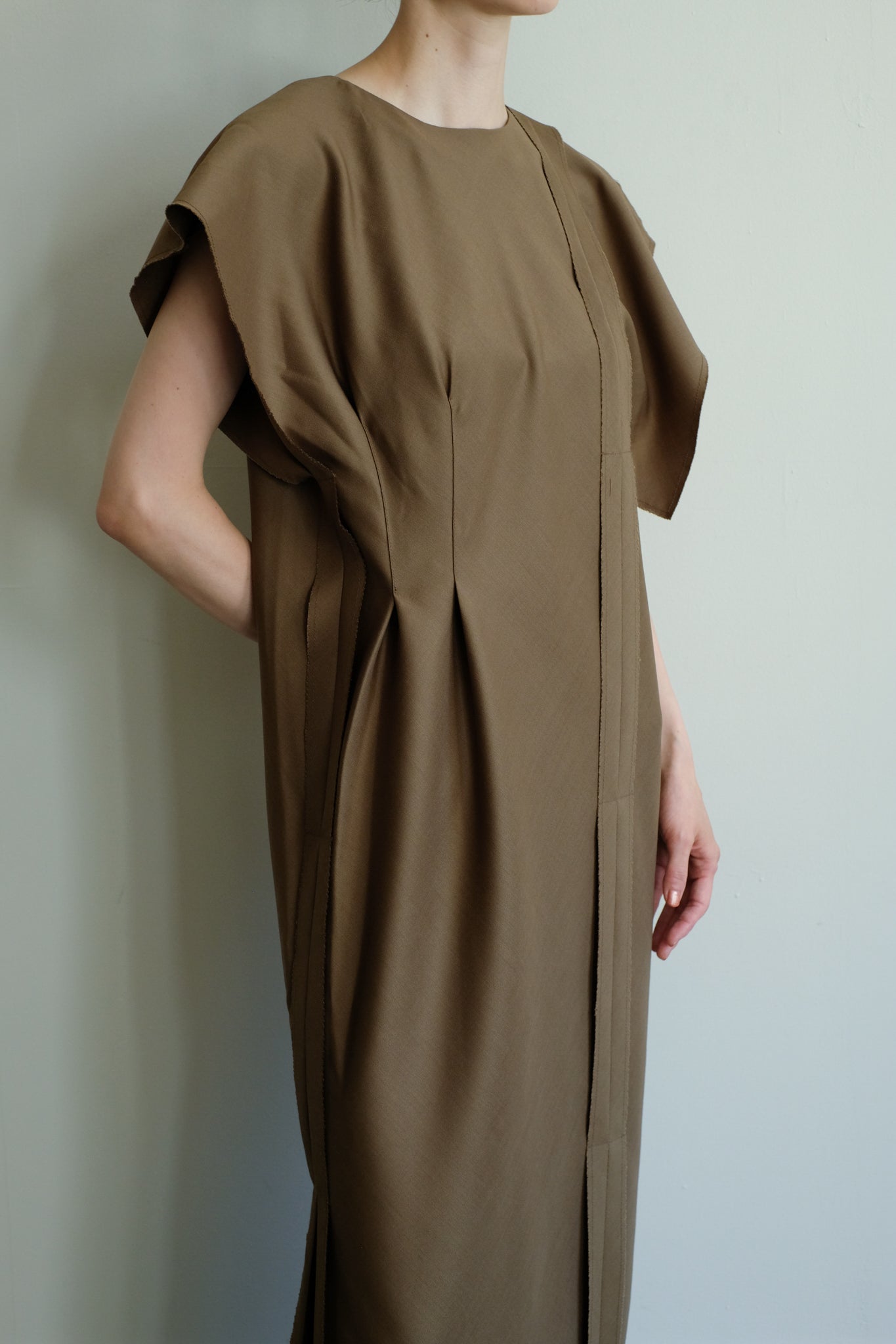 Asymmetry Square Dress (ls44483D)