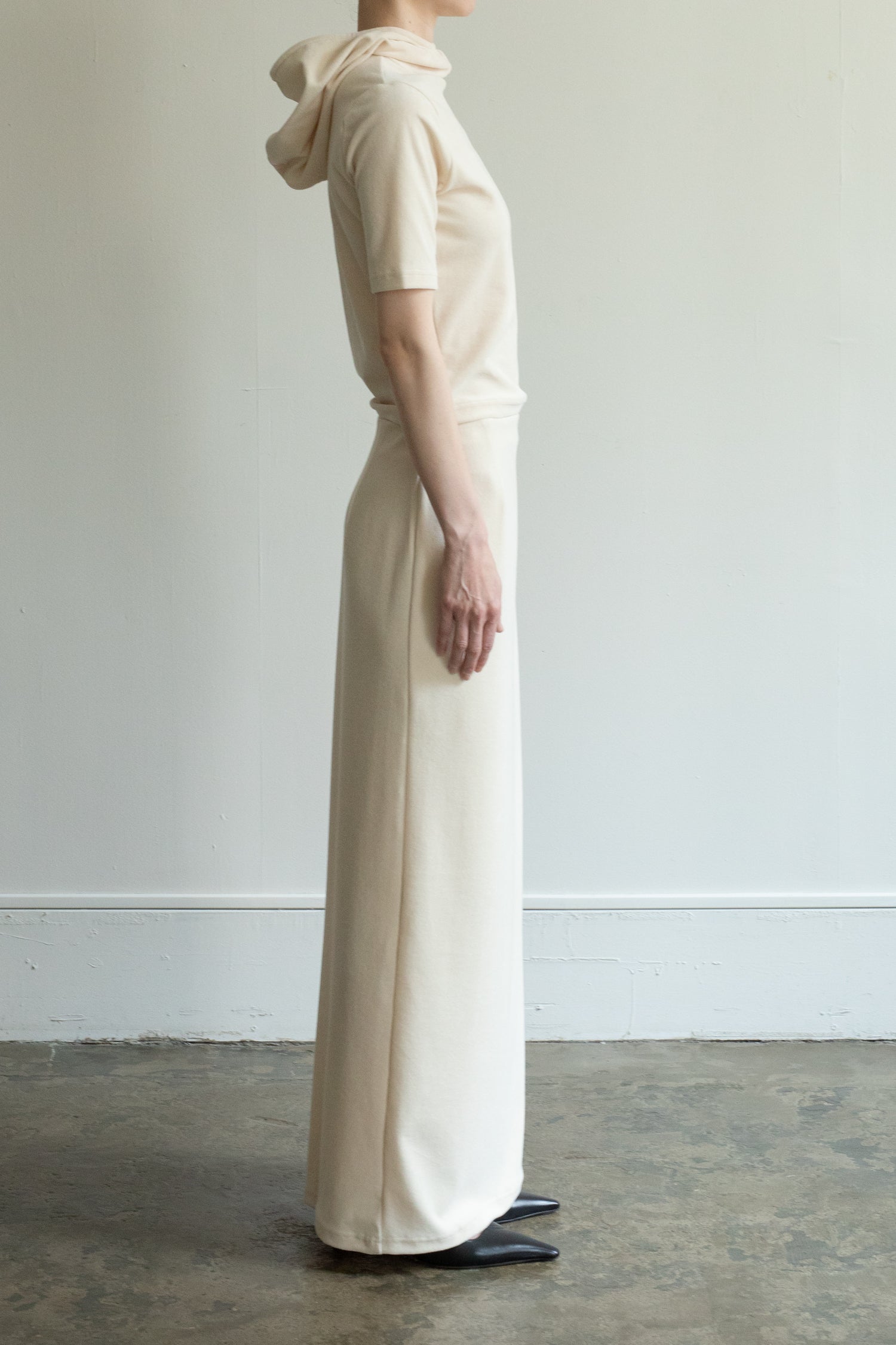 Organic Cotton Pile Long Skirt (ls52521S)