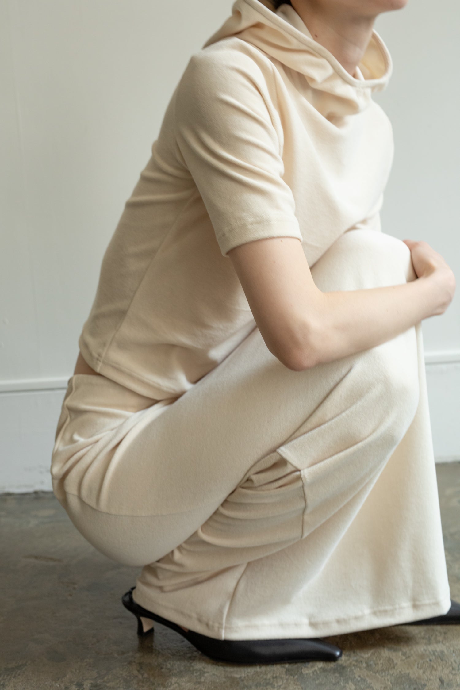 Organic Cotton Pile Long Skirt (ls52521S)