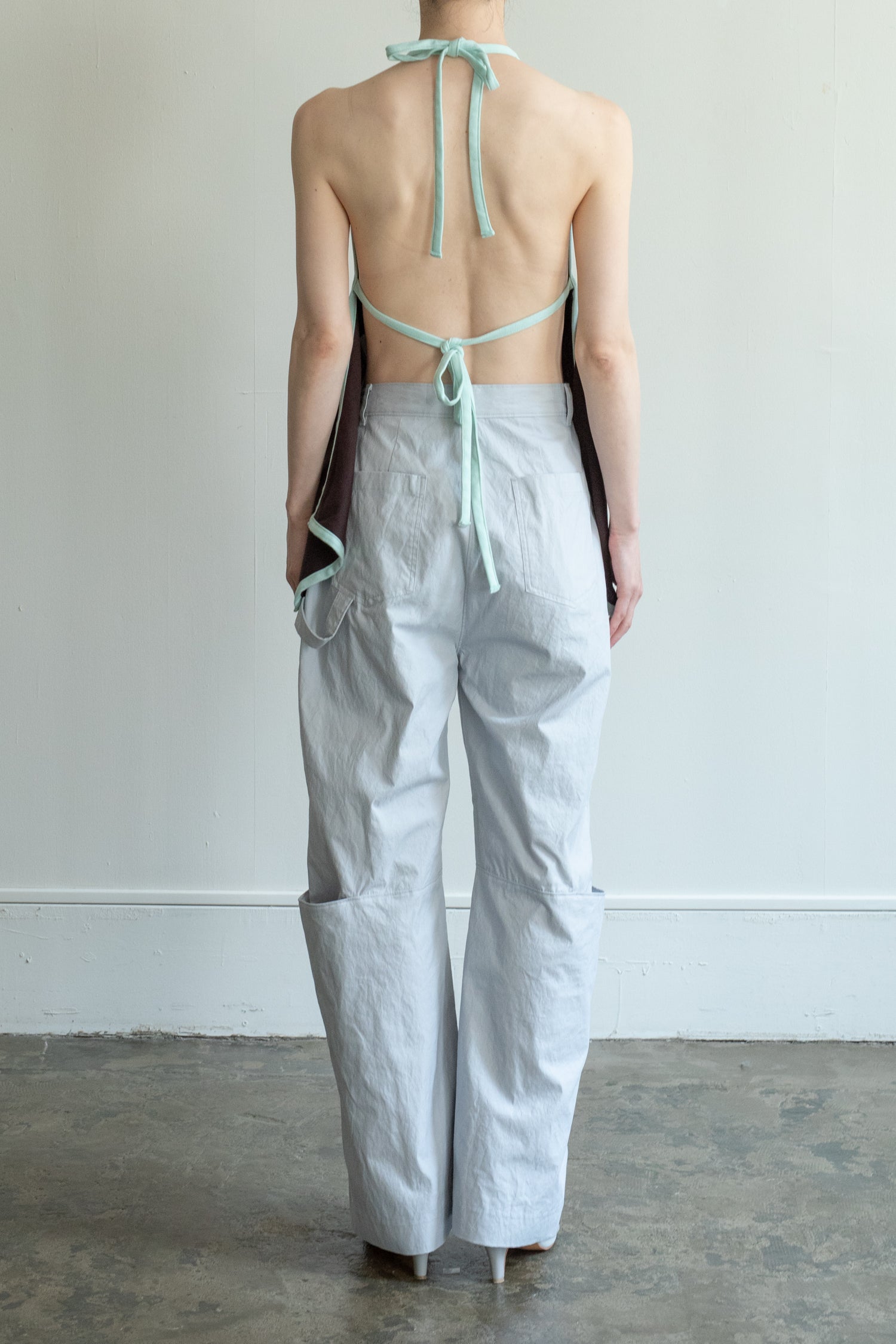 Color Piping Bib(ls52563T)