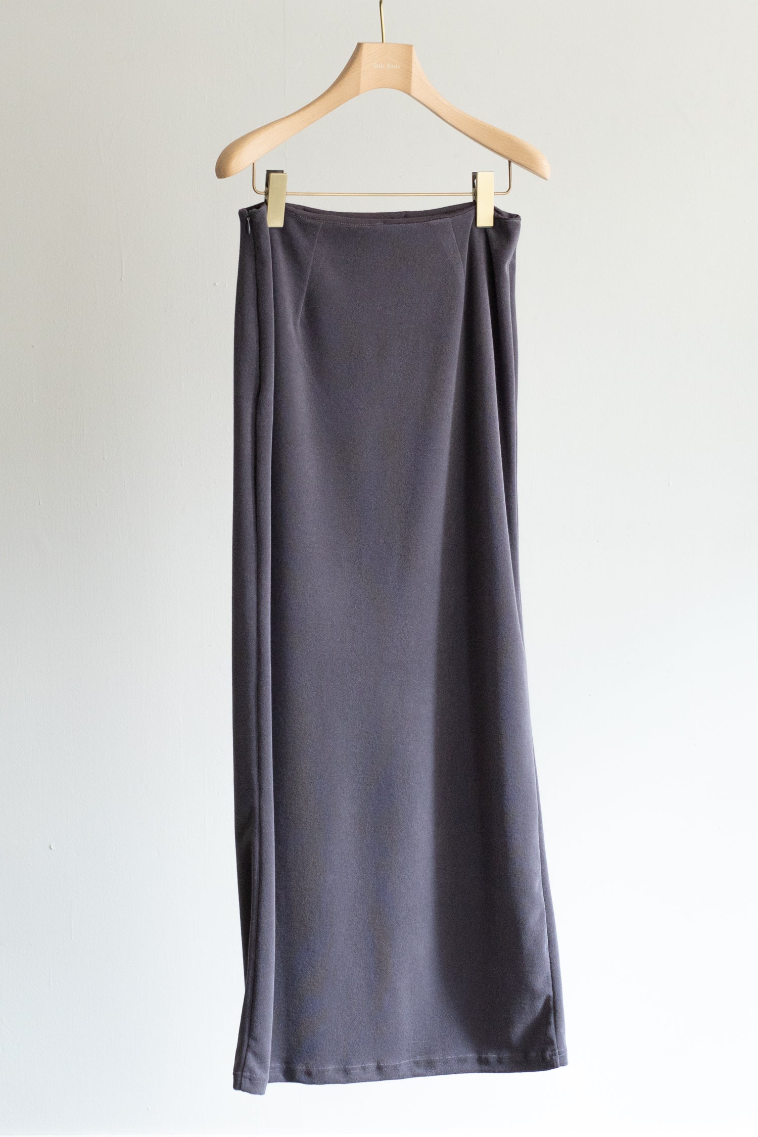 Organic Cotton Pile Long Skirt (ls52521S)