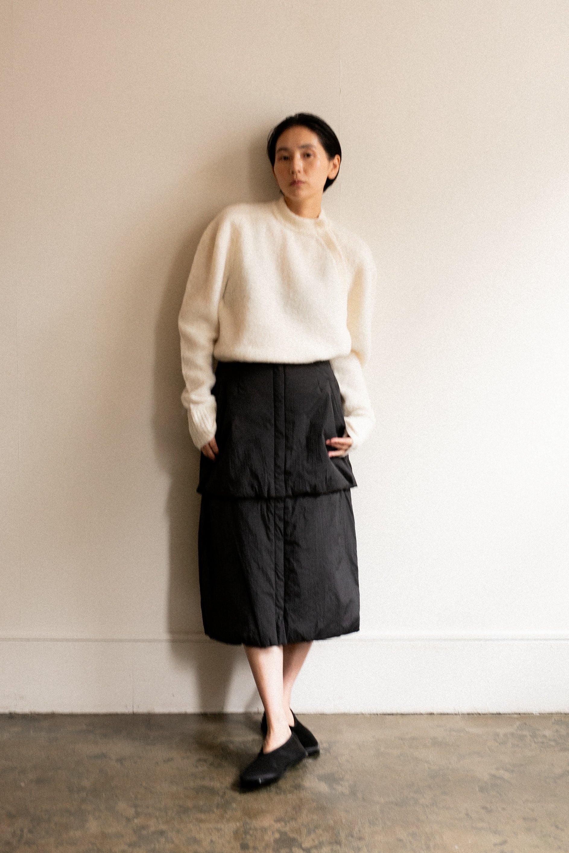 Detachable Balloon Padded Skirt (ls44476S)