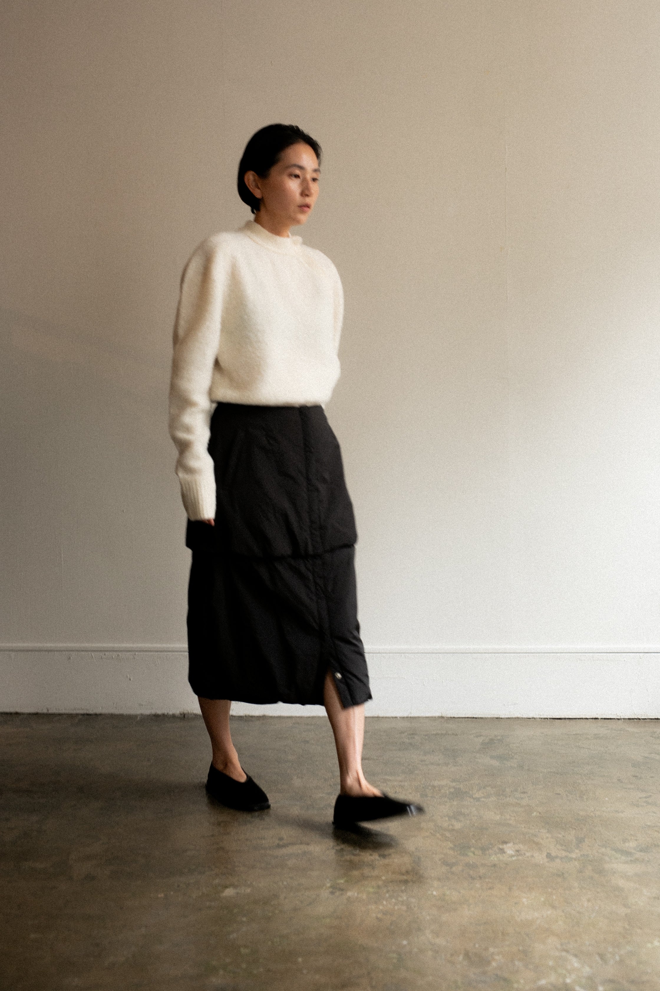 Detachable Balloon Padded Skirt (ls44476S)