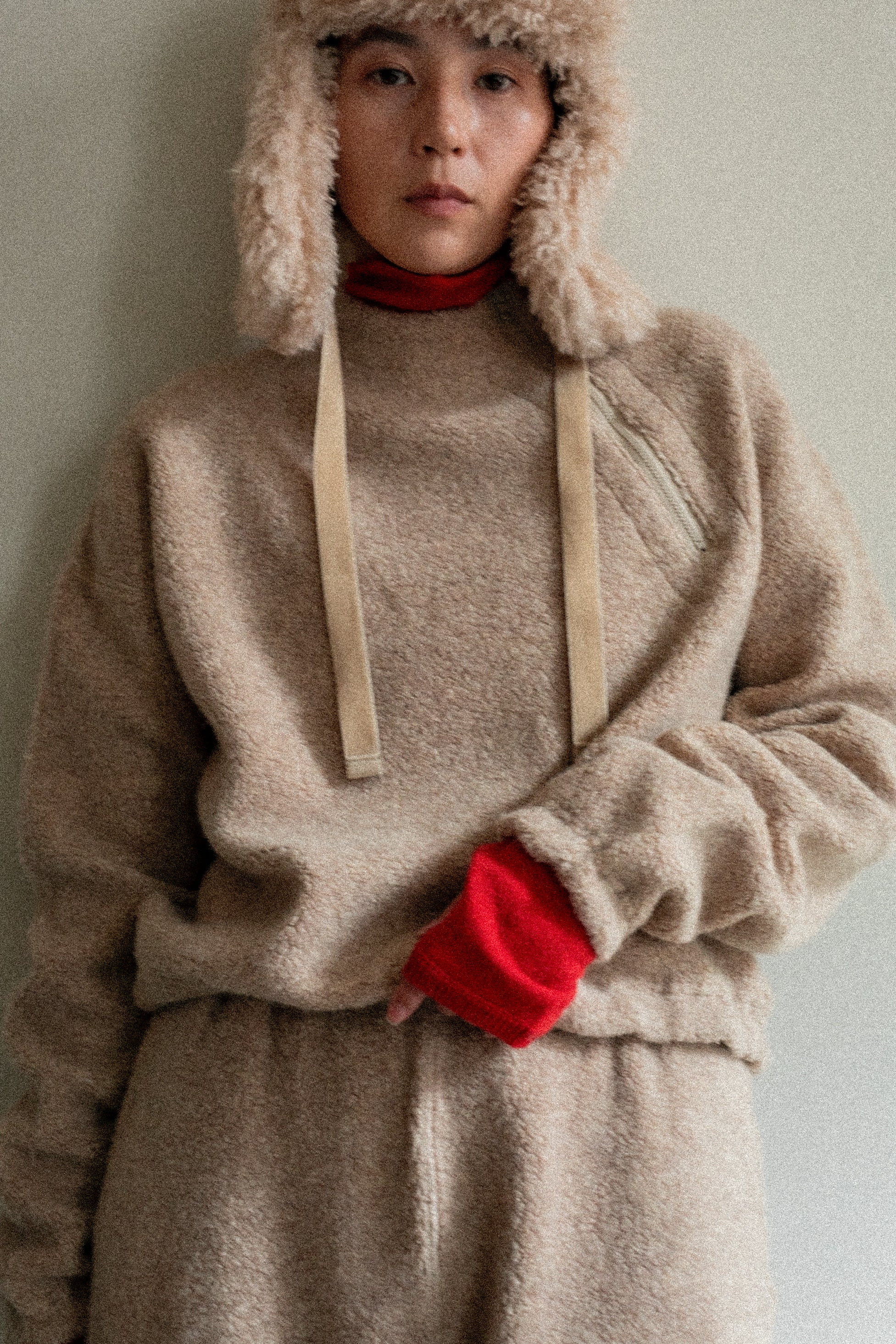 Extra Fine Merino Wool Long Arm Warmers (ls44468A)