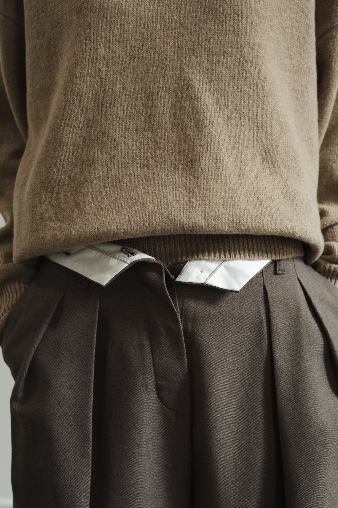 Marvelt 2tuck Slacks (ls44473P)