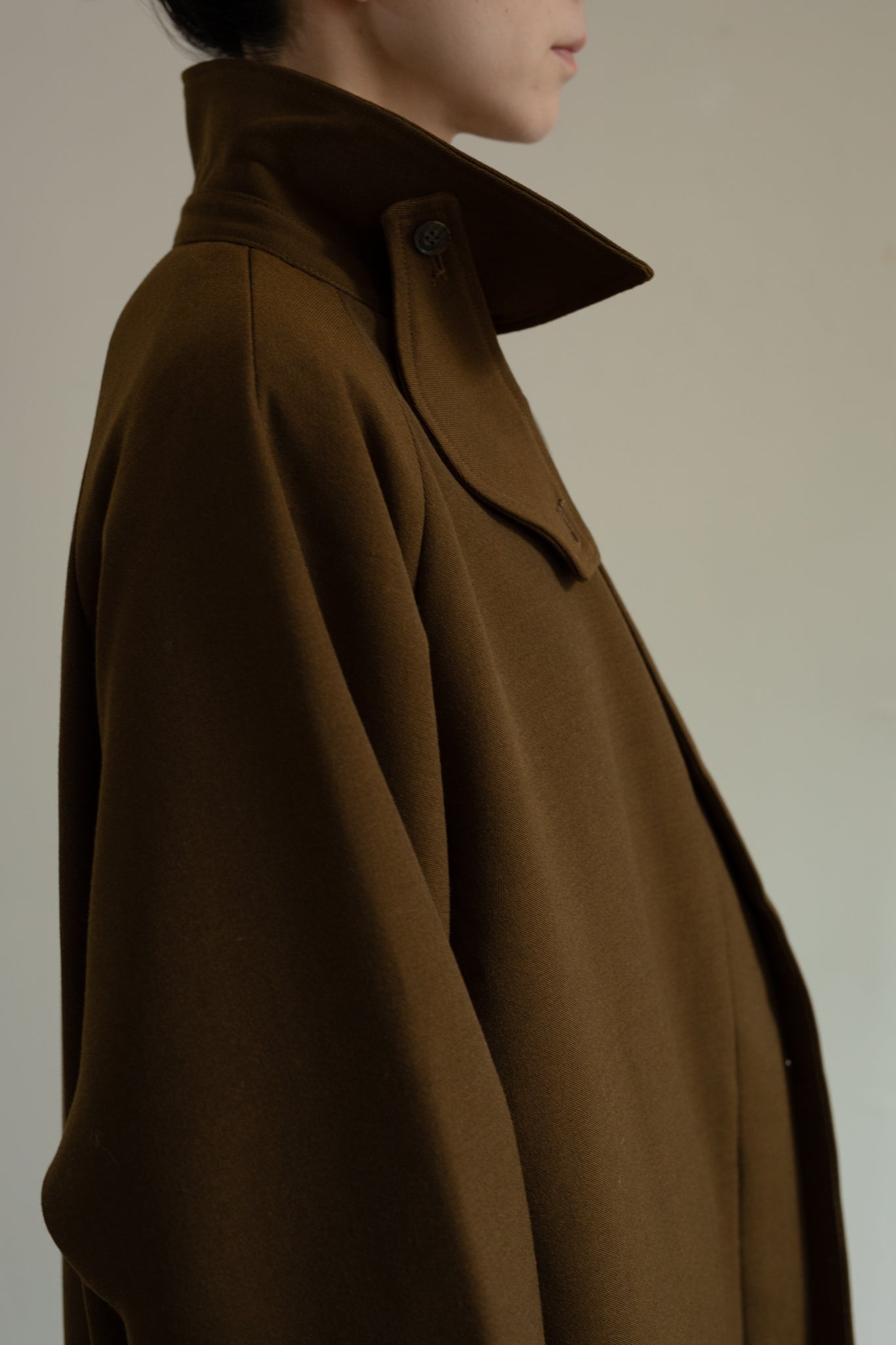 WV Mix Padded Trench Coat(ls34409J)