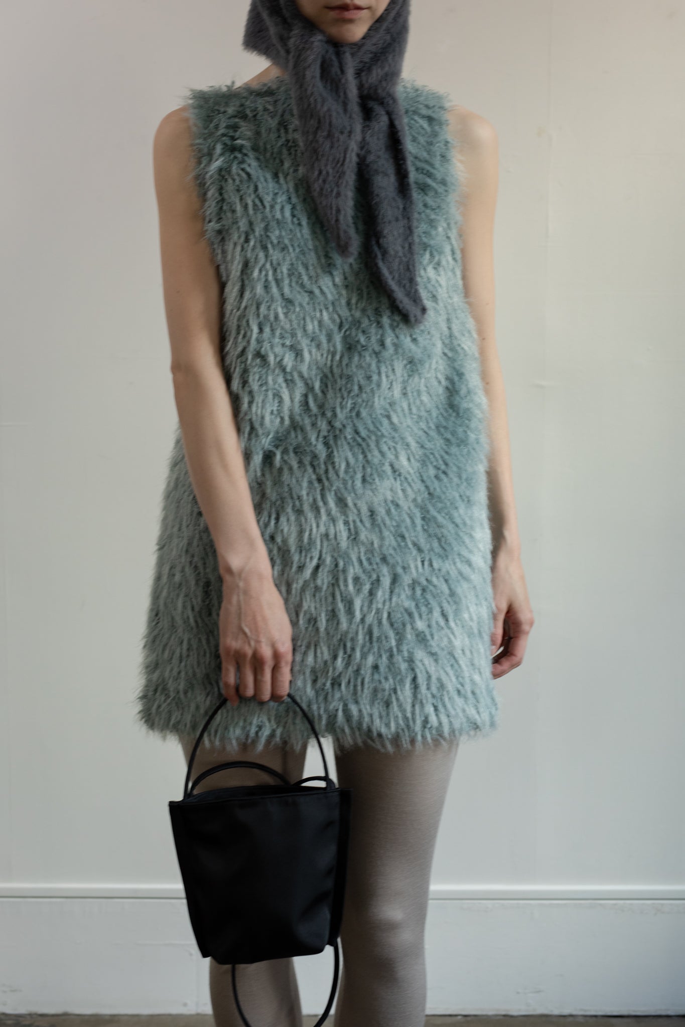 Wool Back Button Tights (ls44486P)