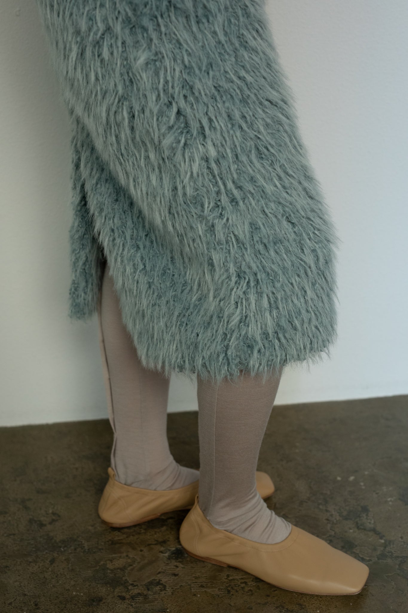 Wool Back Button Tights (ls44486P)