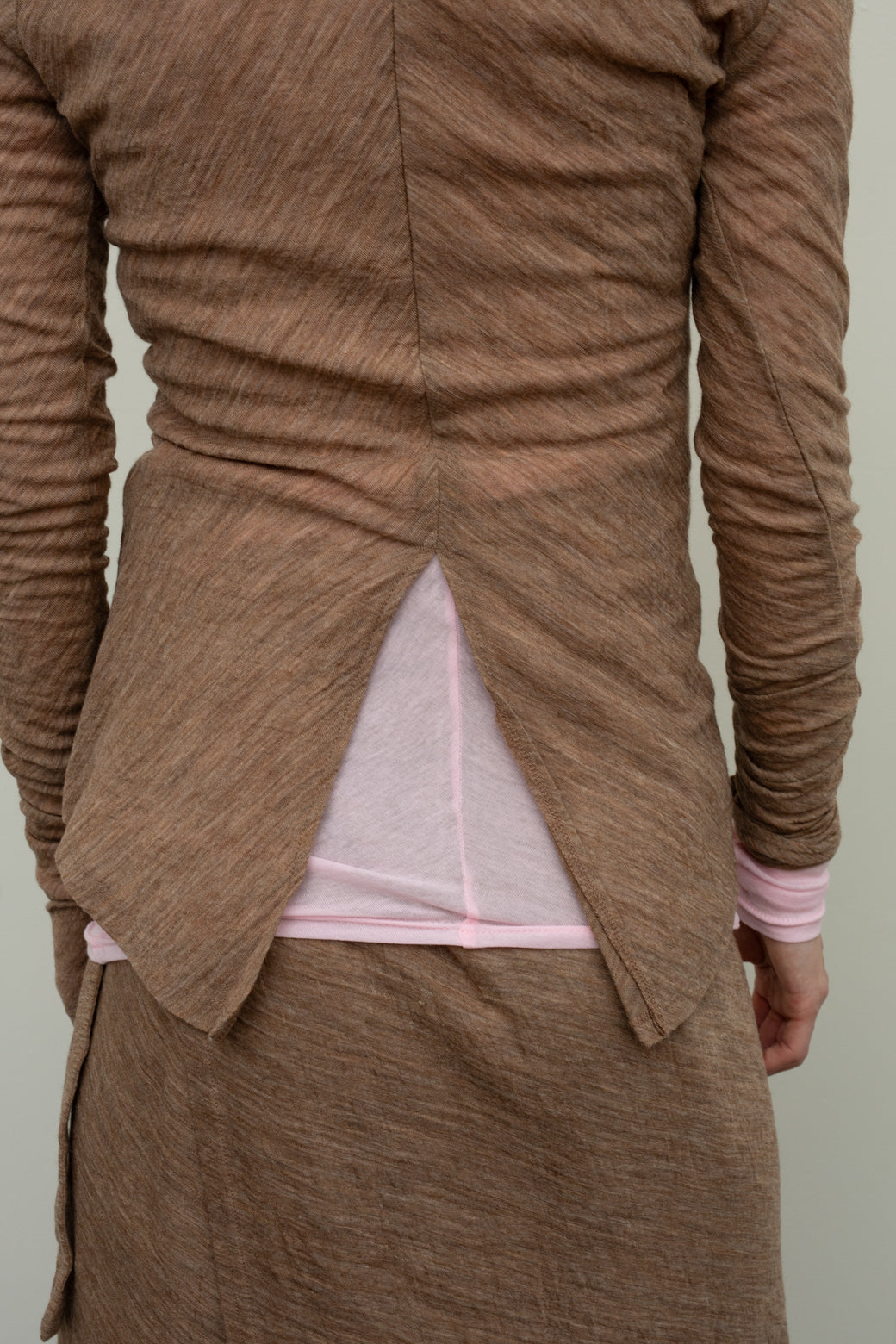 Wool Cut Henry Tops(ls130T)