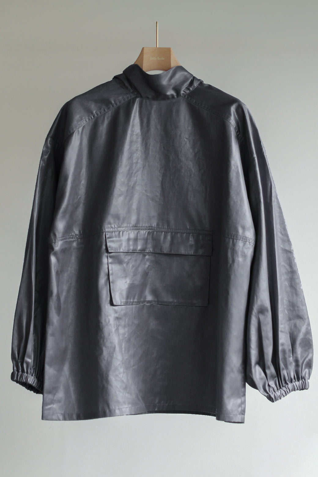 Leather Like Anorak Shirt(ls14250T)