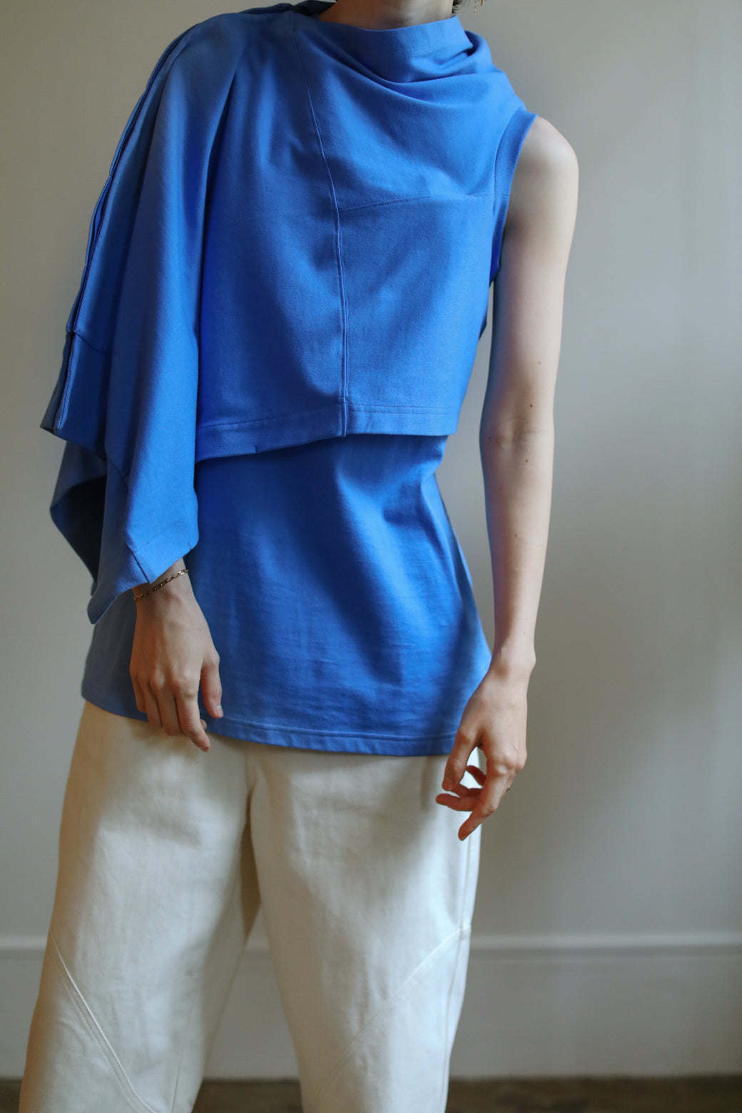 Transform Cropped Sleeves & Tank Top(ls13266T)