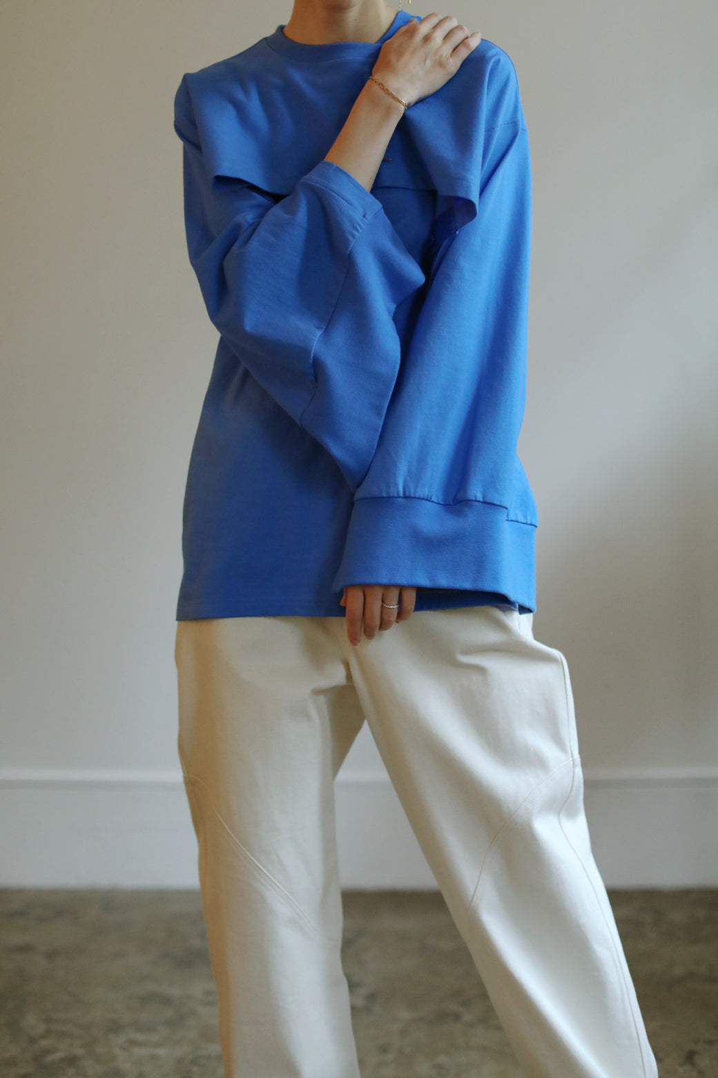 Transform Cropped Sleeves & Tank Top(ls13266T)