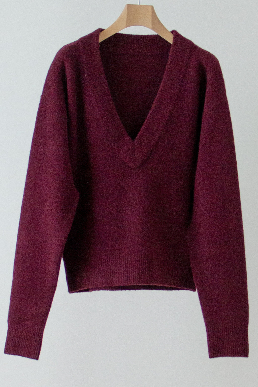 Yak Vneck Sweater(ls149K)