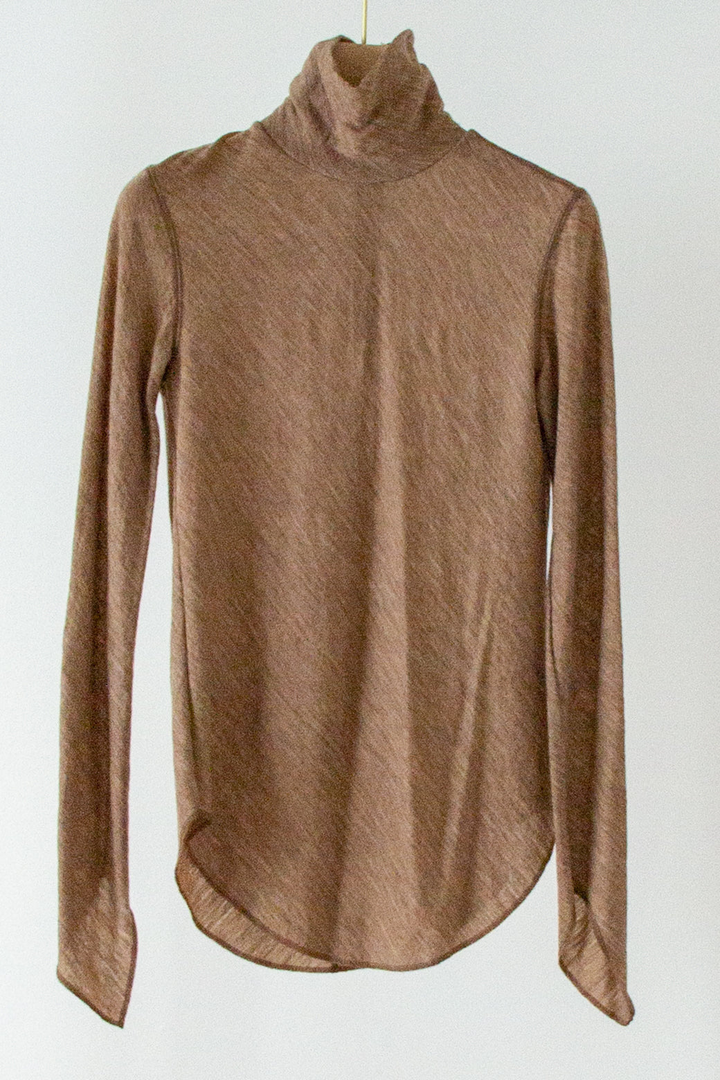 Wool Cut Hi-neck Tops(ls129T)