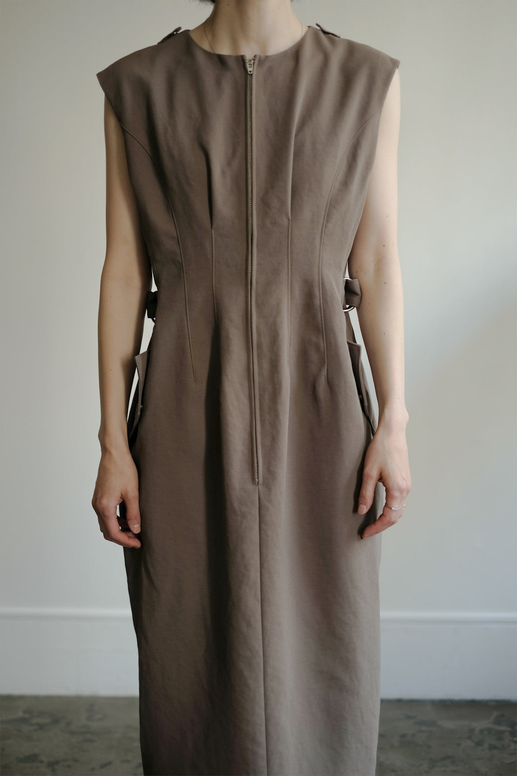 Back Satin Corset Dress&Bolero (ls24301D)