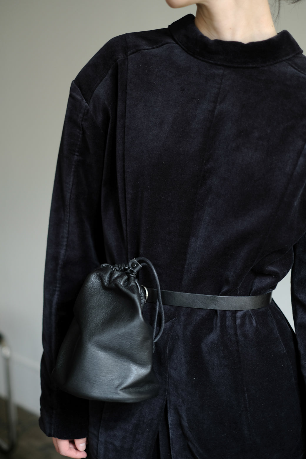 Linen Cotton Velvet 2way Shirt Jacket (ls24311T)