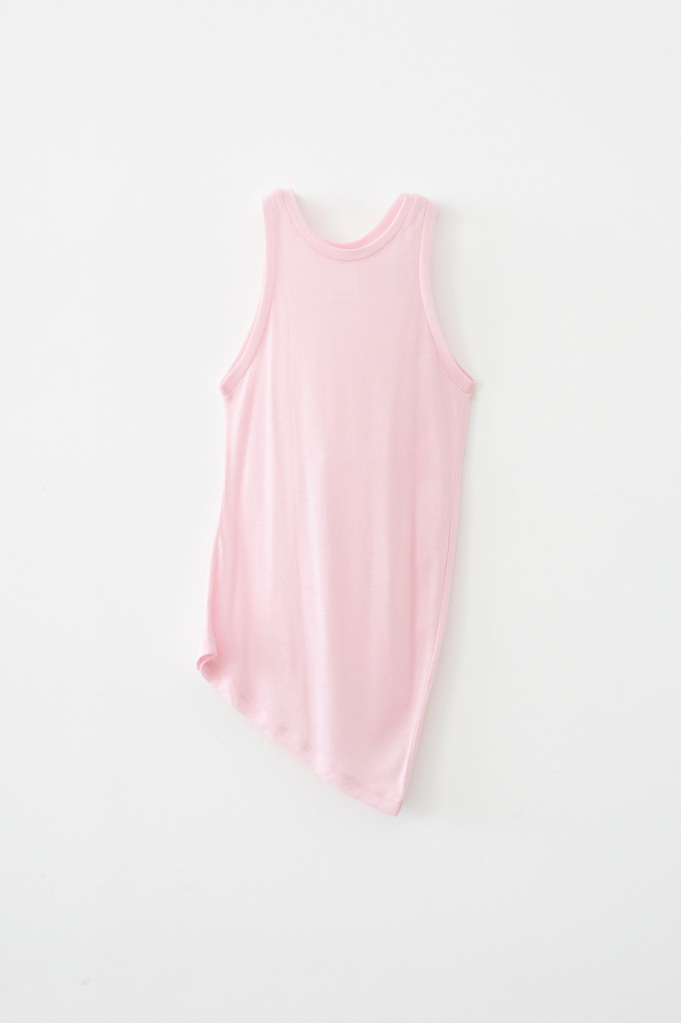 High Twist Sheer Jersey Distorted Tank (ls72641T)