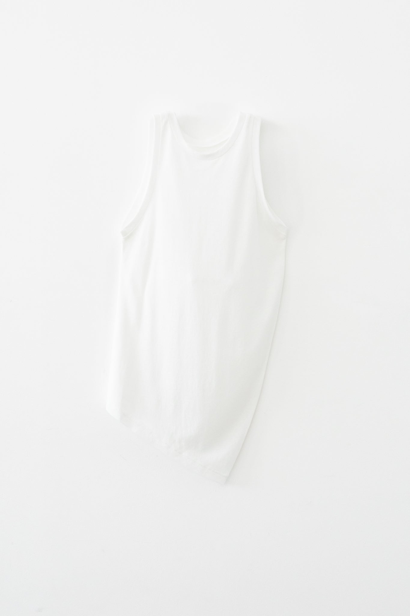 High Twist Sheer Jersey Distorted Tank (ls72641T)
