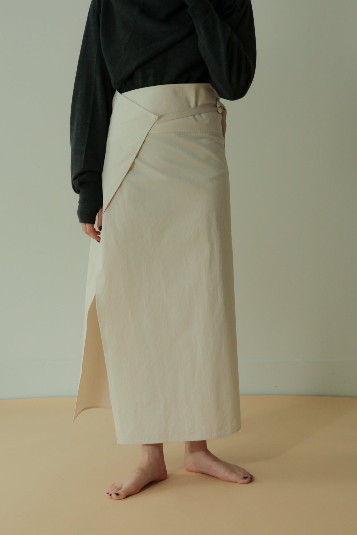 Cotton Twill Apron Dress(ls34405D)