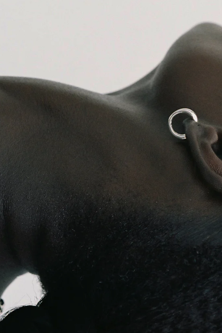 【Sapir Bachar】BOA HOOPS / Silver(SB001-00128)