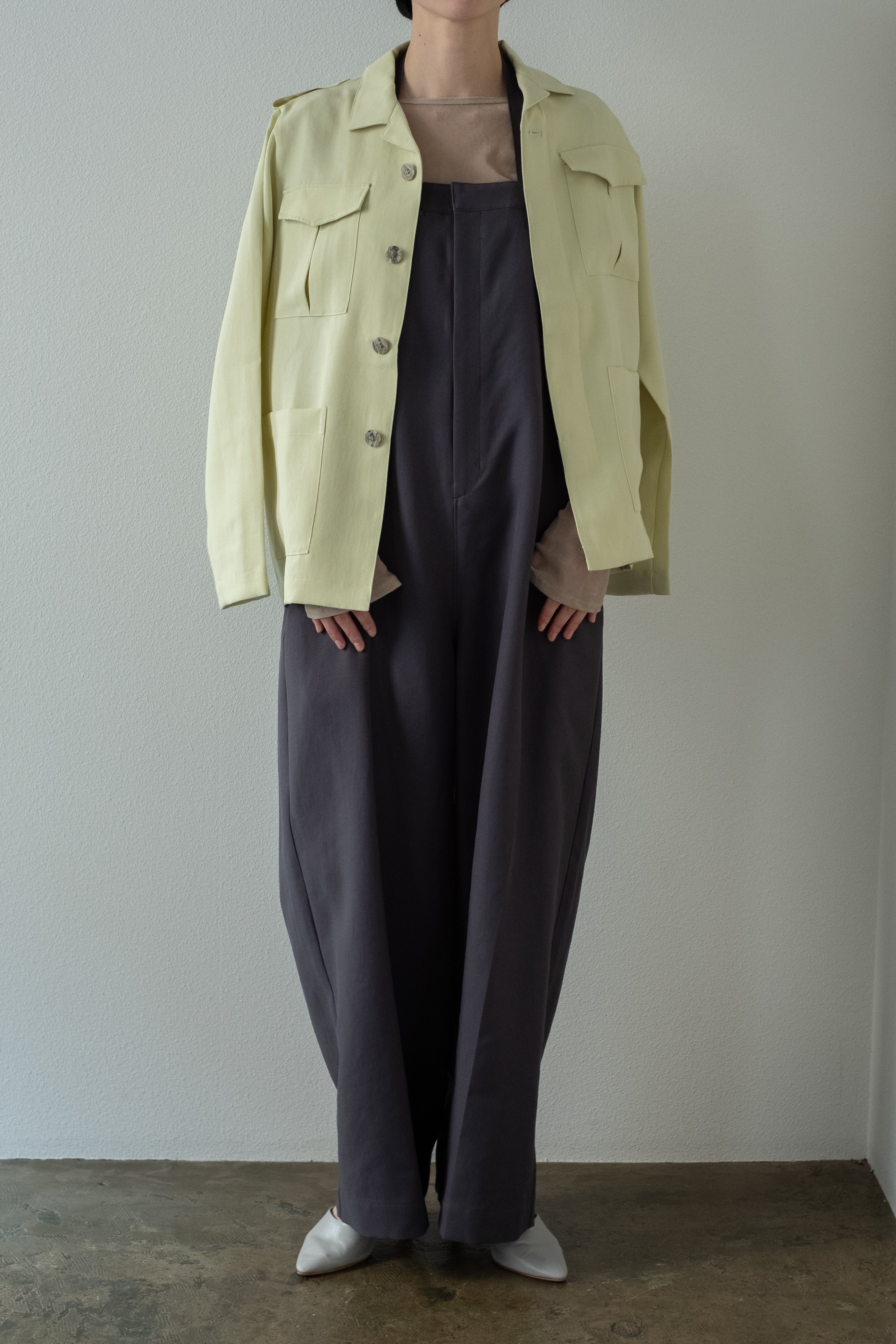 4pocket Safari Jacket(ls21288J)