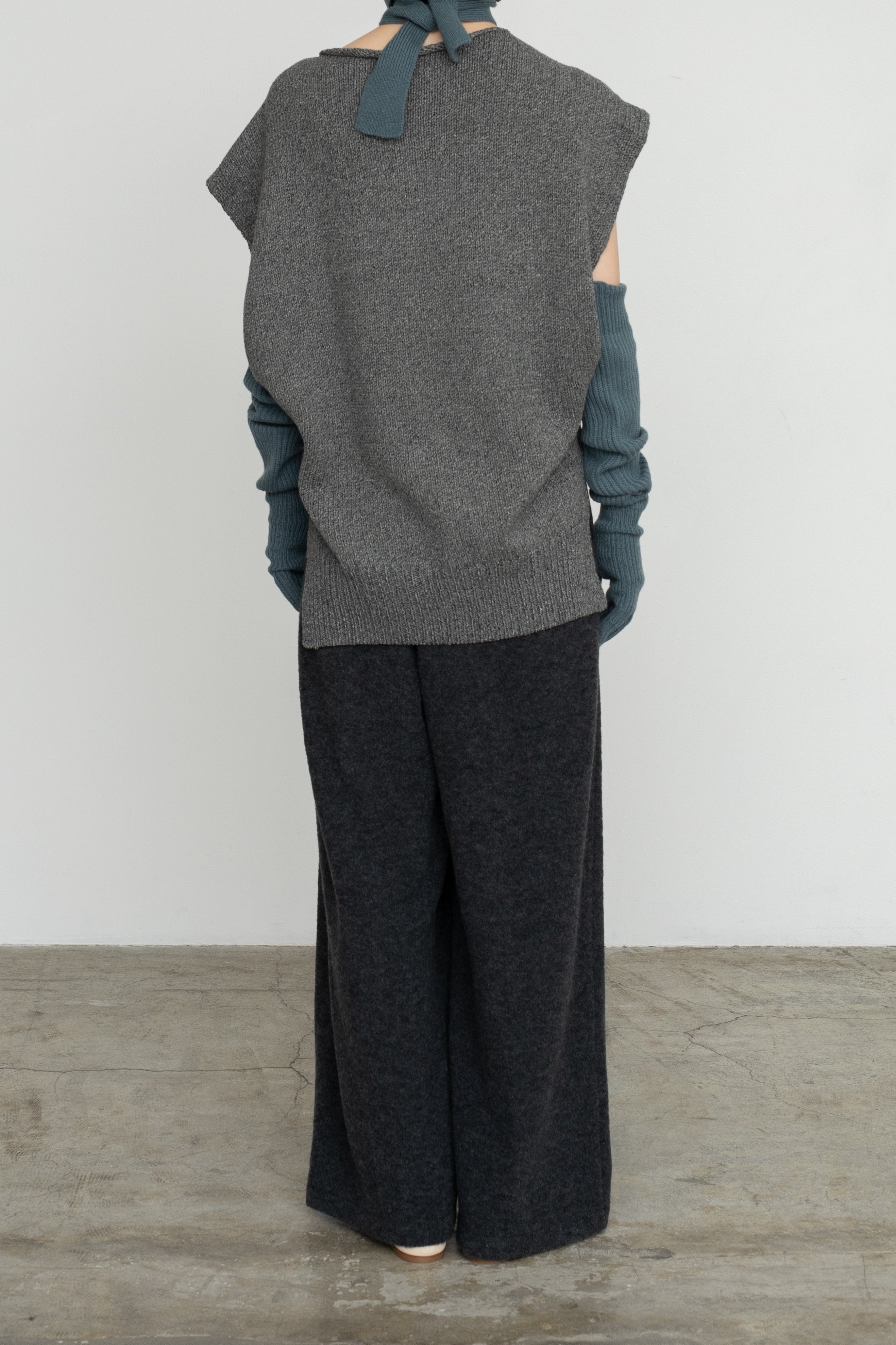 Wool Boucle Pajama Pants (ls54555P)