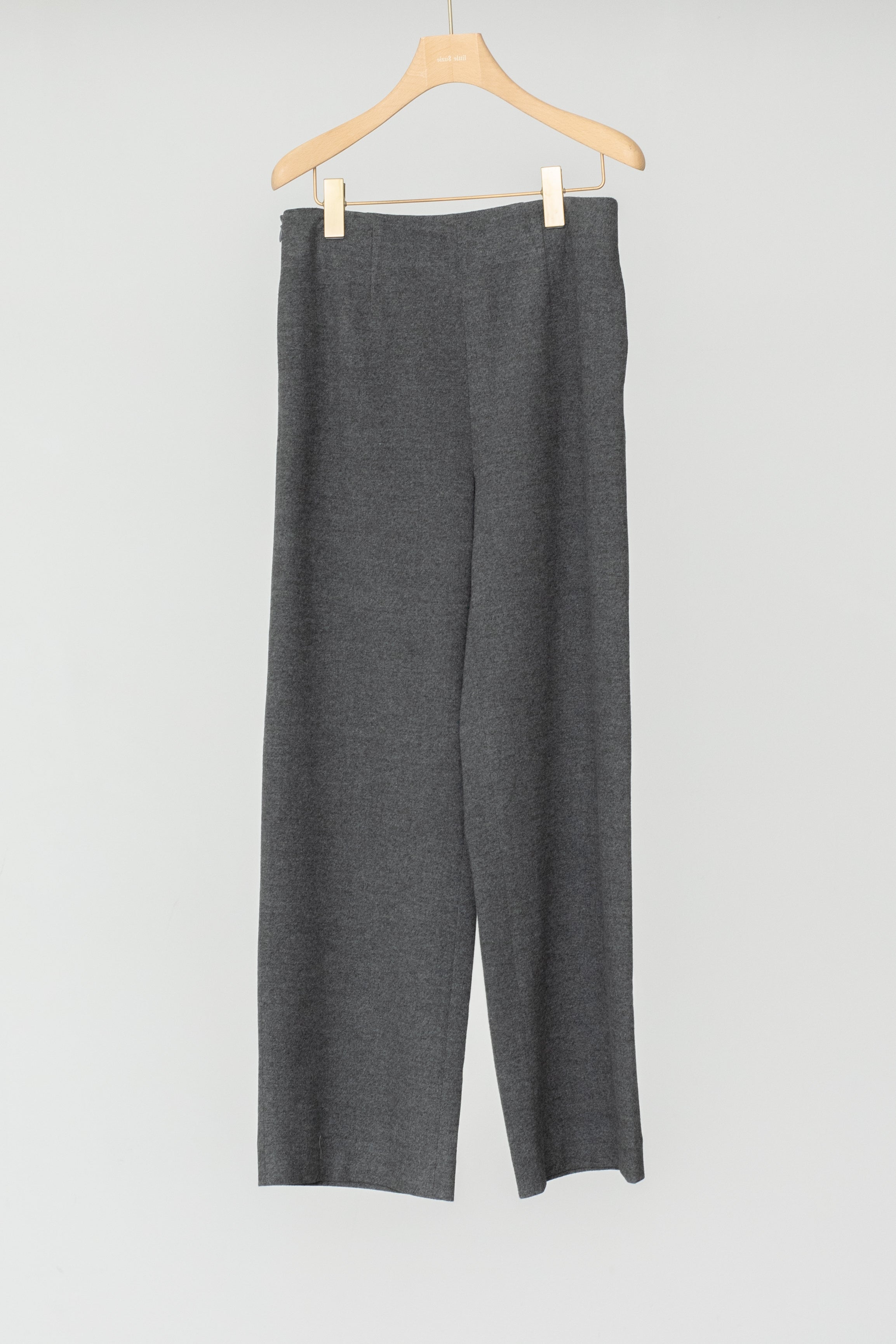 Velvet Peach TR Wide Straight Trousers (ls54550P)
