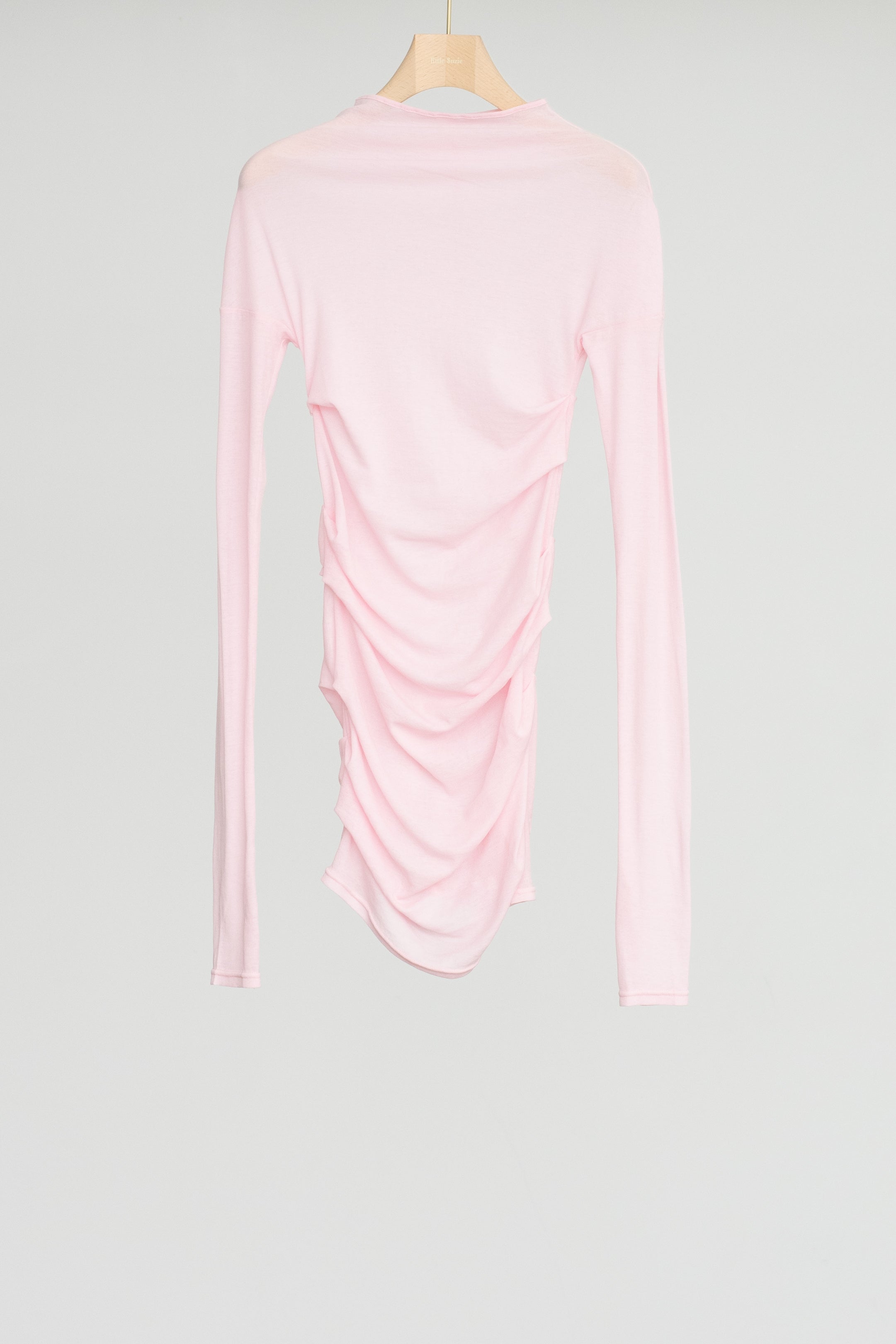 【Re stock】Sheer Fries Side Tuck Top (ls54534T)