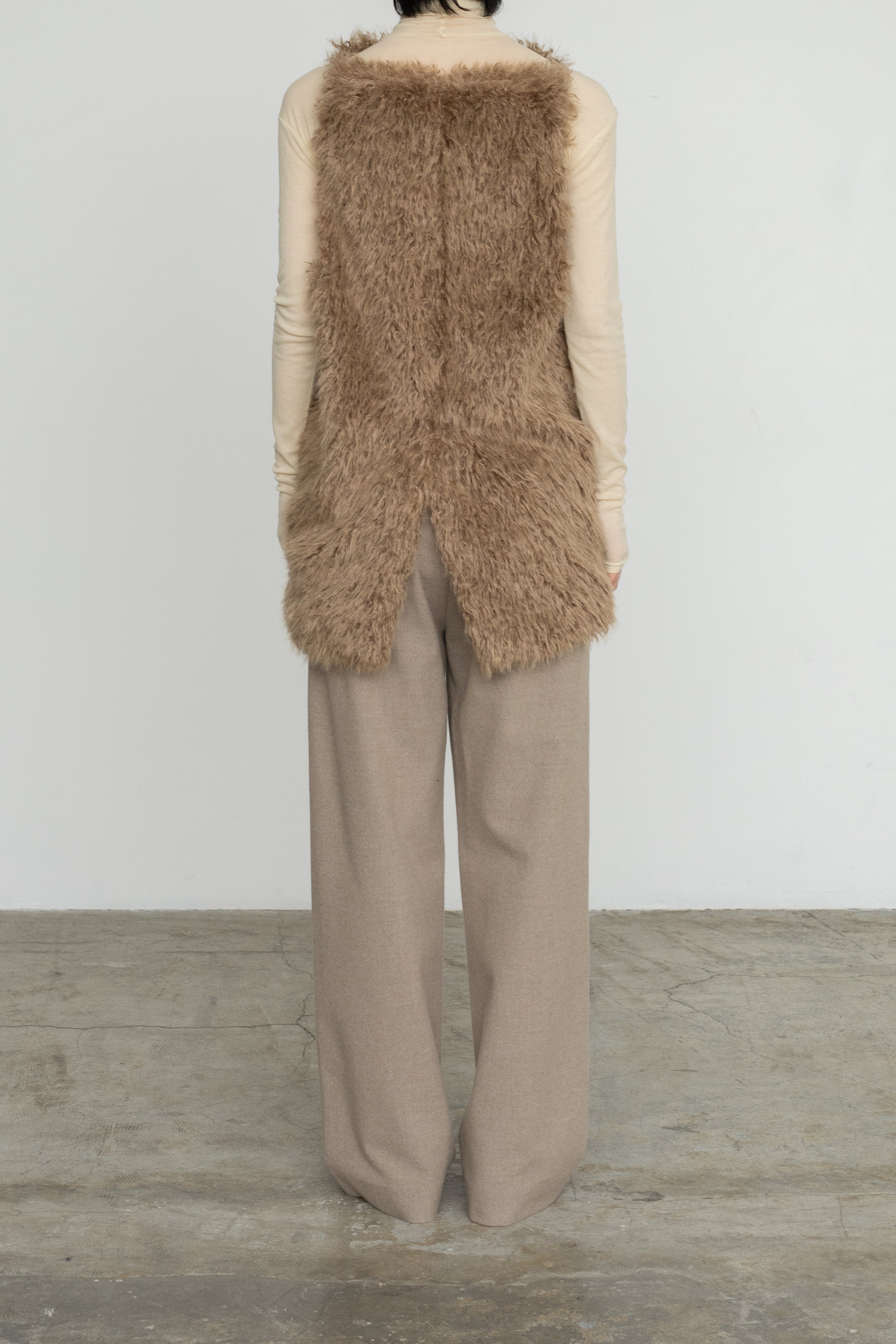 【Pre-order】Eco Fur 2way Skirt (ls54537S)