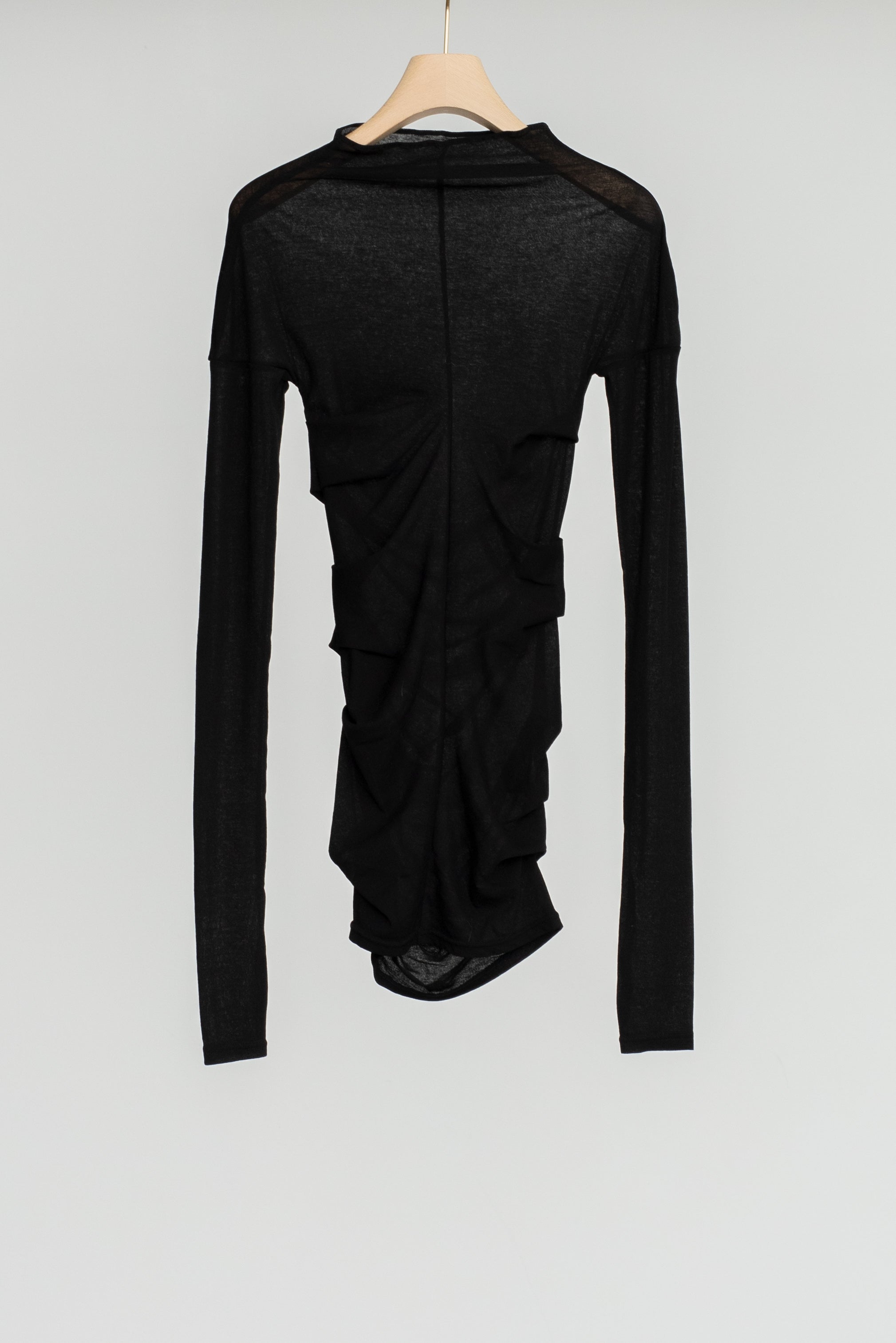 【Re stock】Sheer Fries Side Tuck Top (ls54534T)