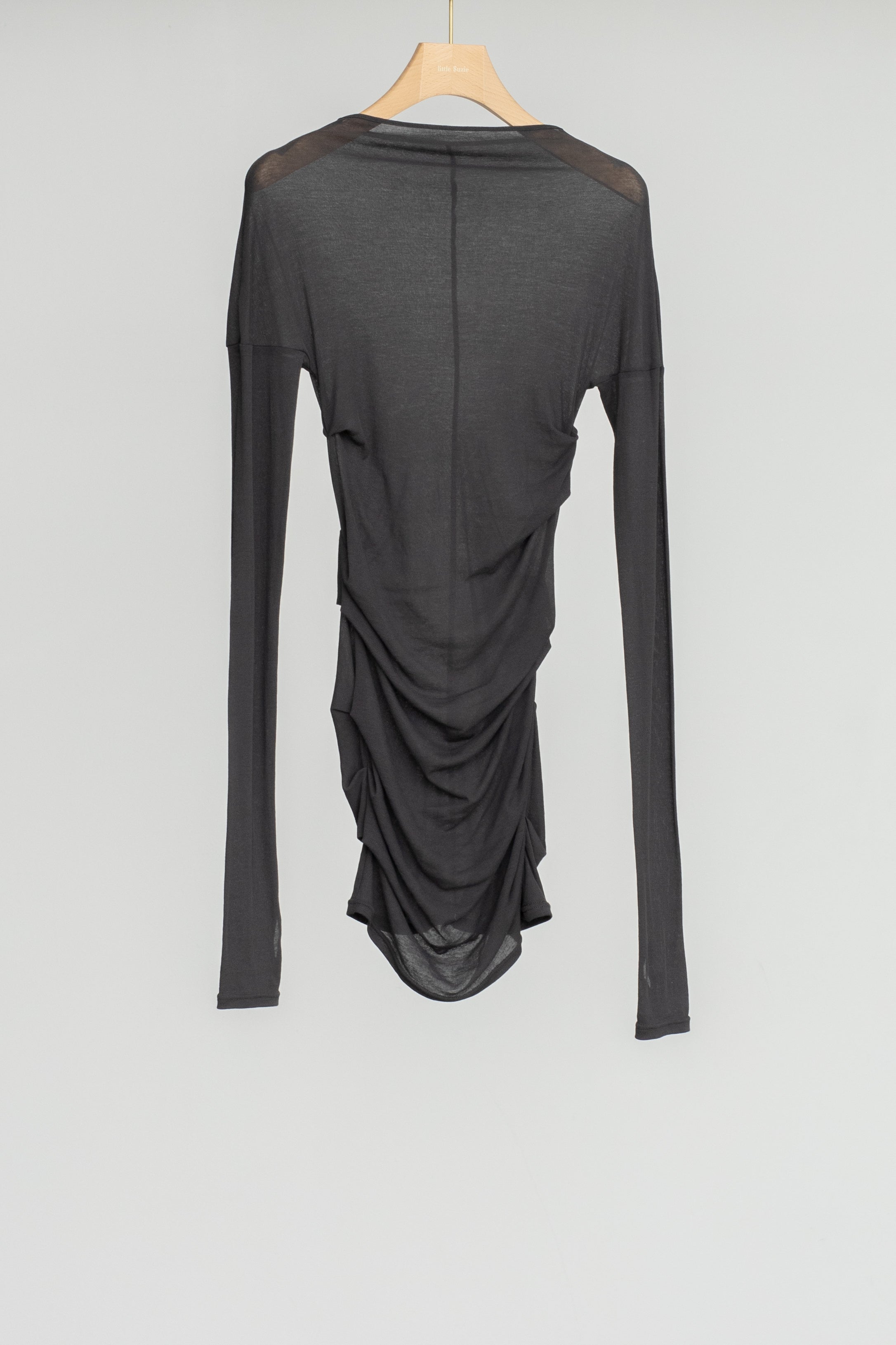 【Re stock】Sheer Fries Side Tuck Top (ls54534T)