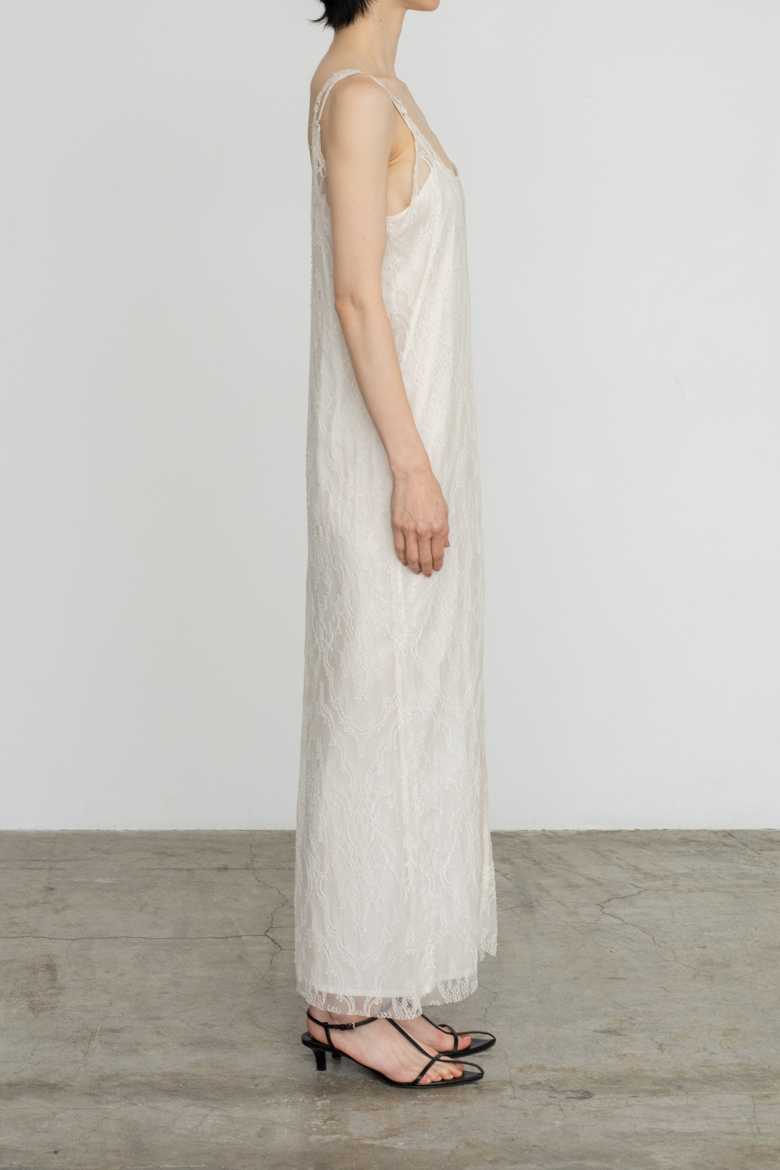 Nylon Silk Camisole Dress (ls54545D)