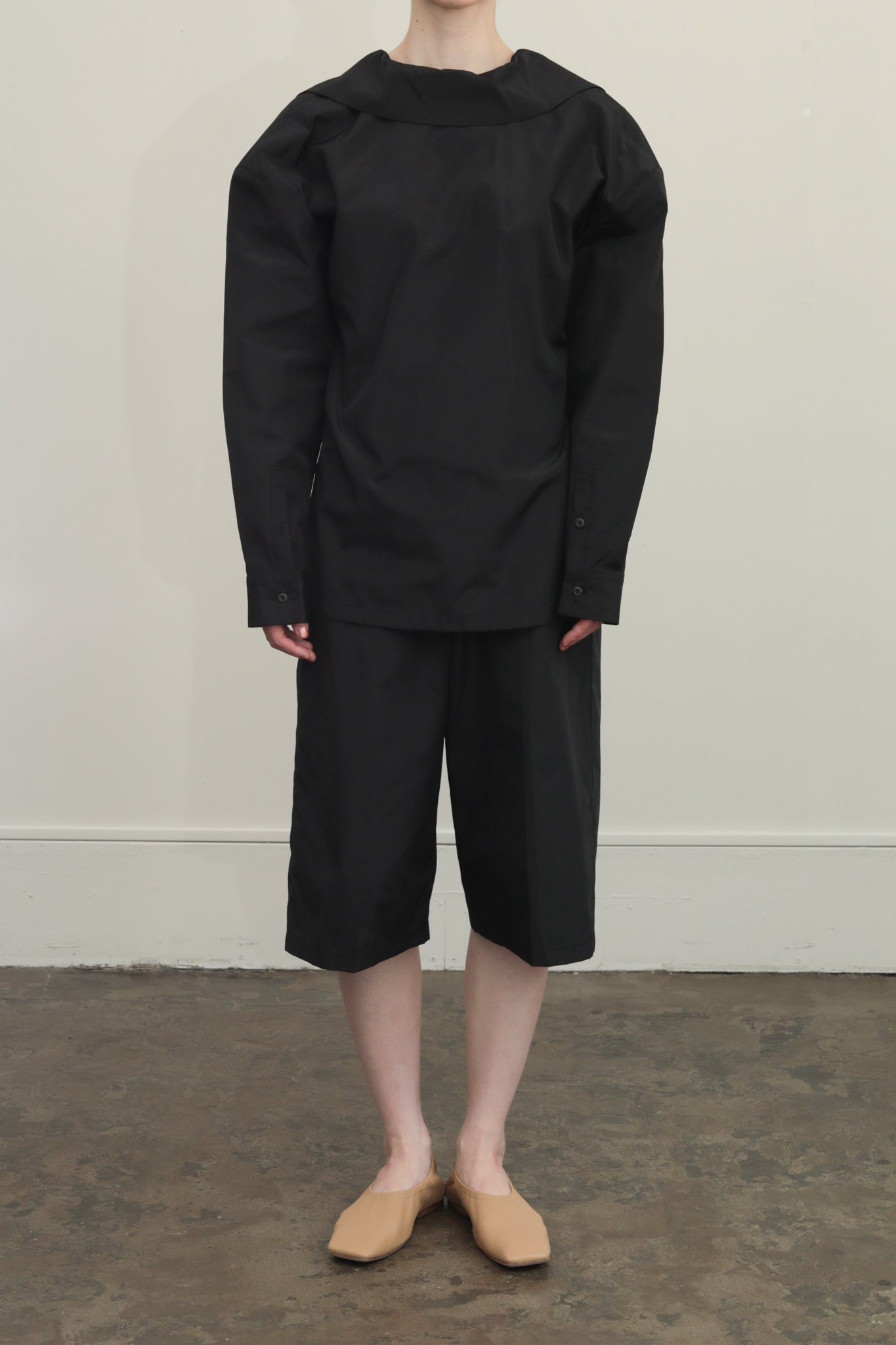 Sustainable Lawn Half Slacks(ls52514P)