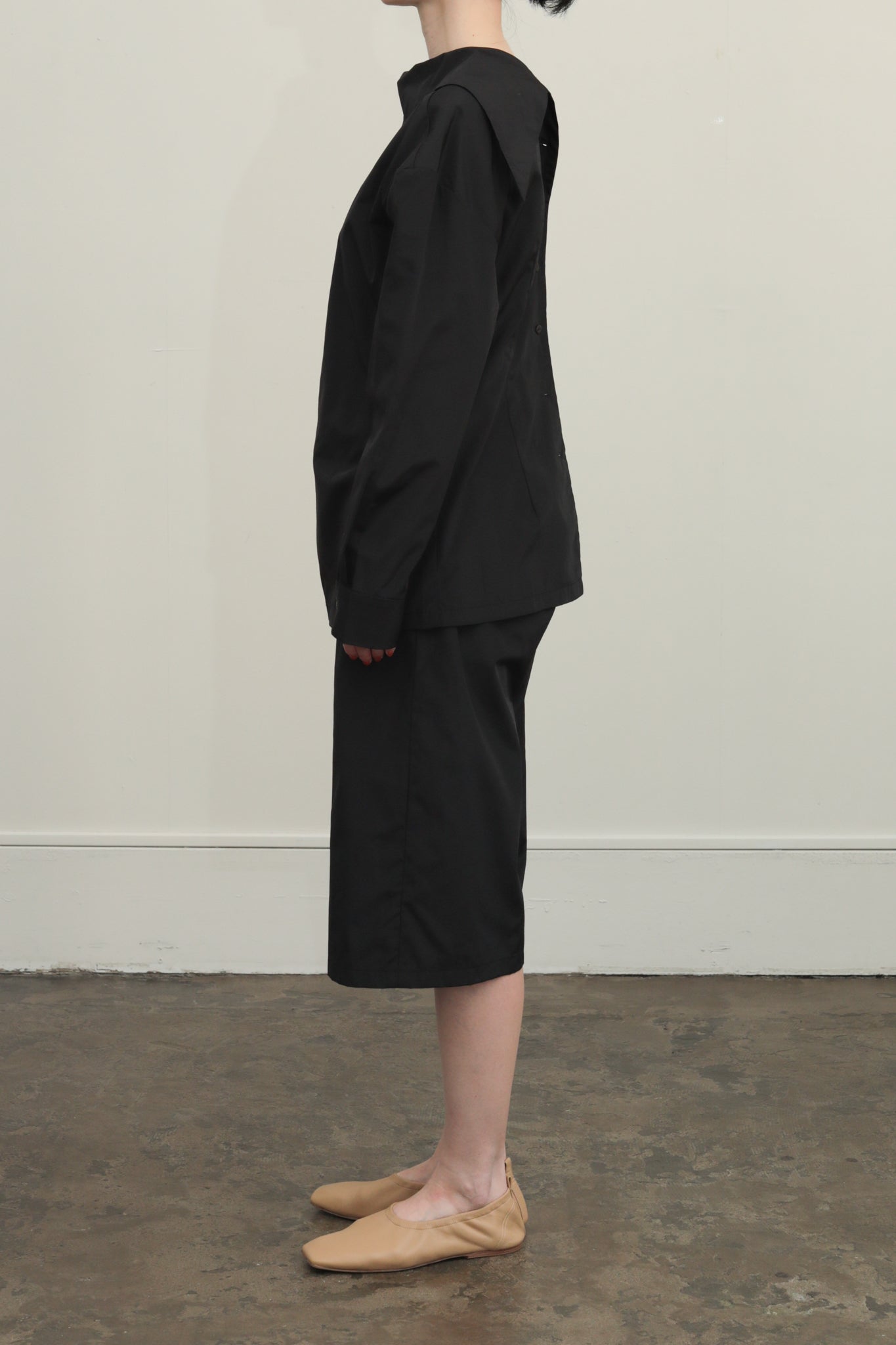 Sustainable Lawn Half Slacks(ls52514P)