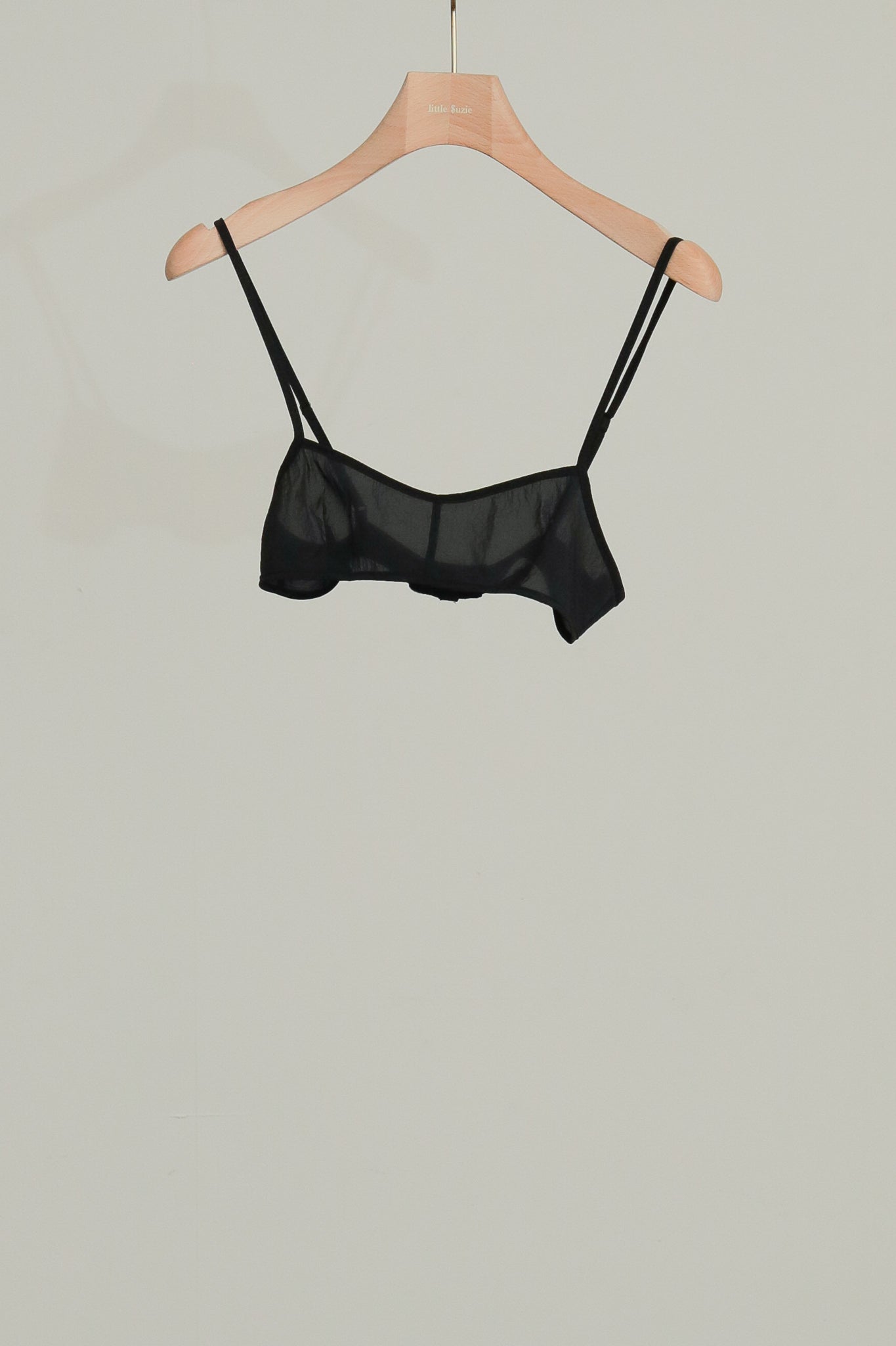 Skin PU See-through Bra(ls52508A)