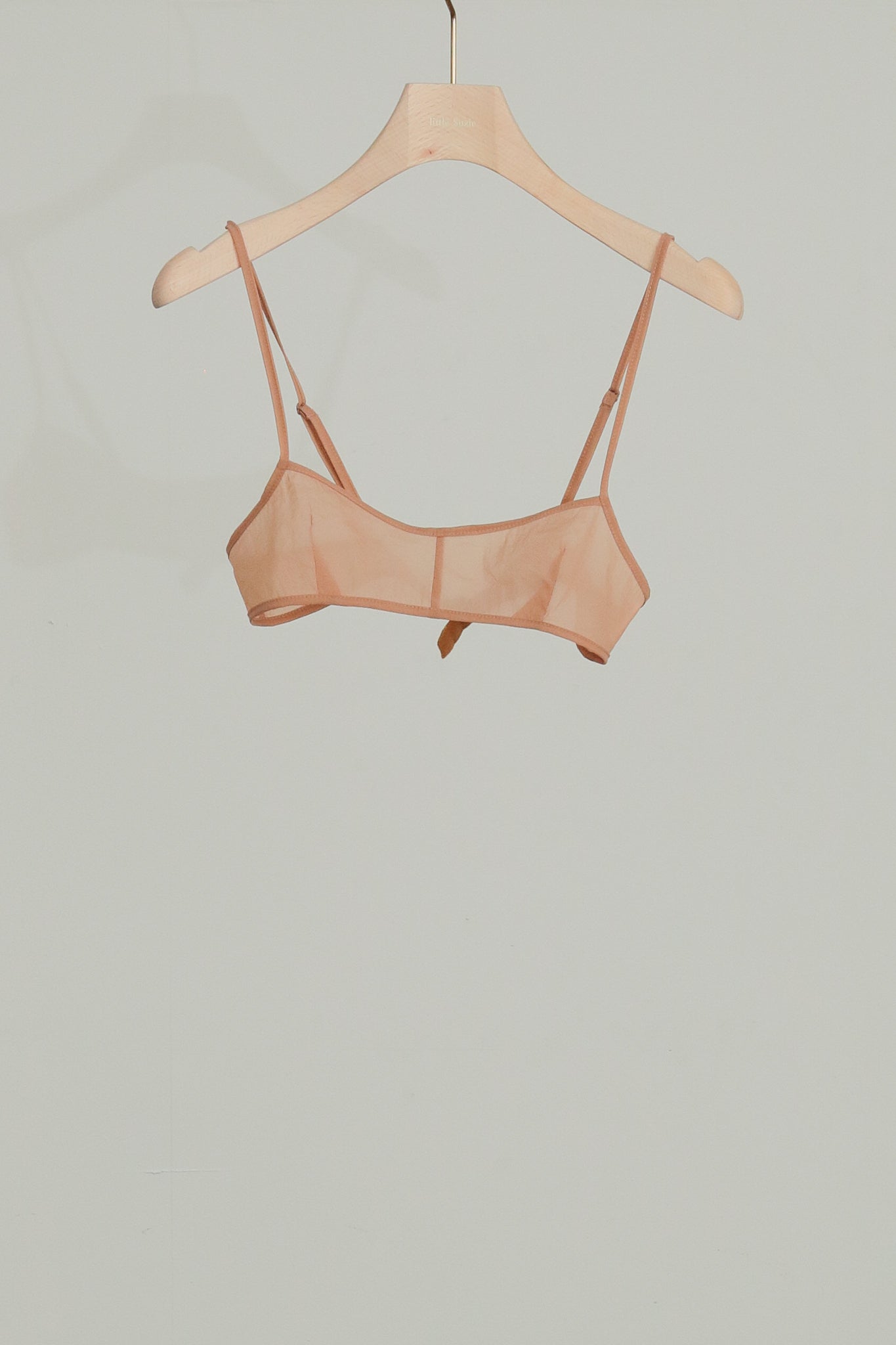 Skin PU See-through Bra(ls52508A)